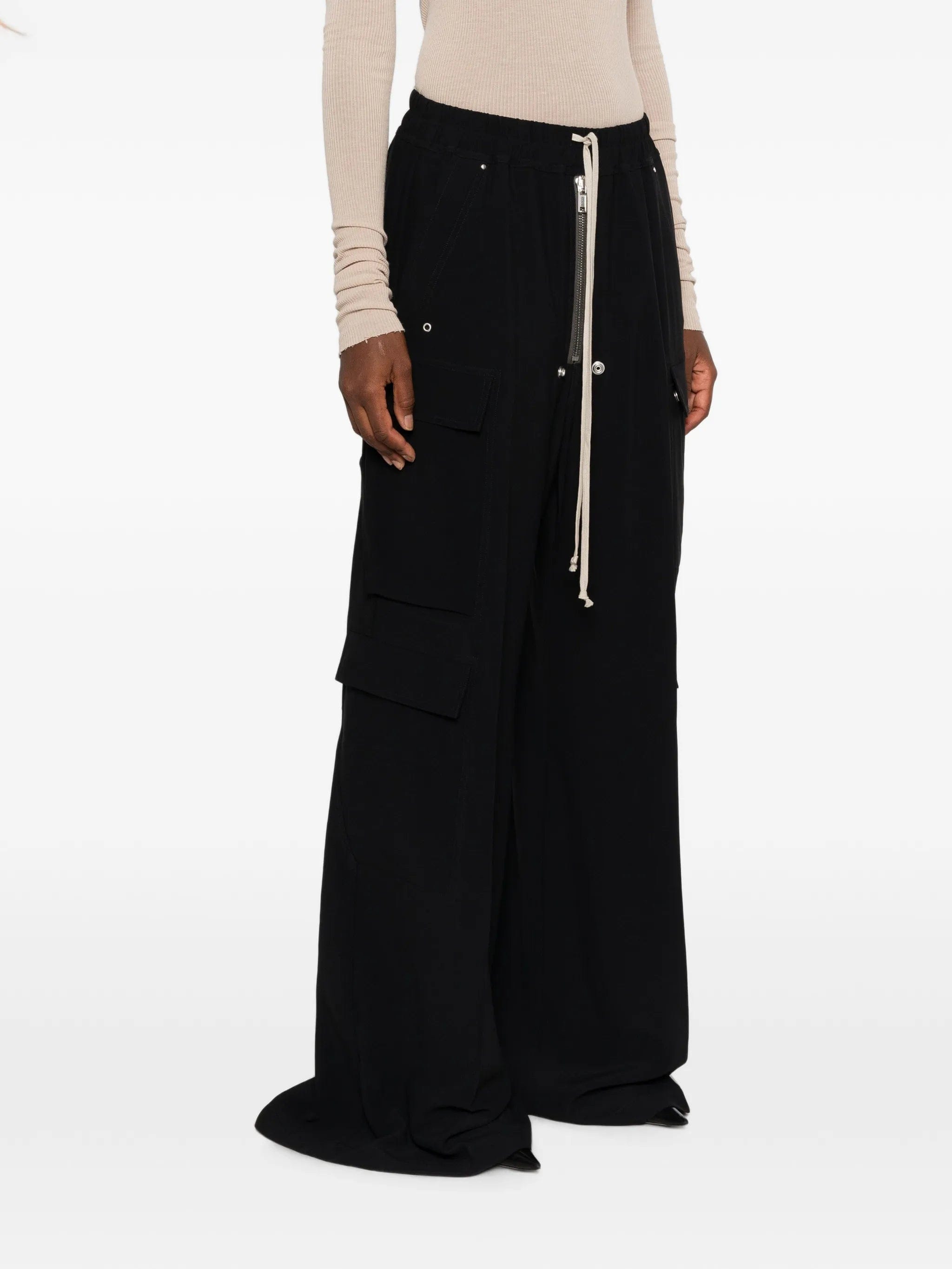 Rick Owens Cargobelas cargo - pocket palazzo pants