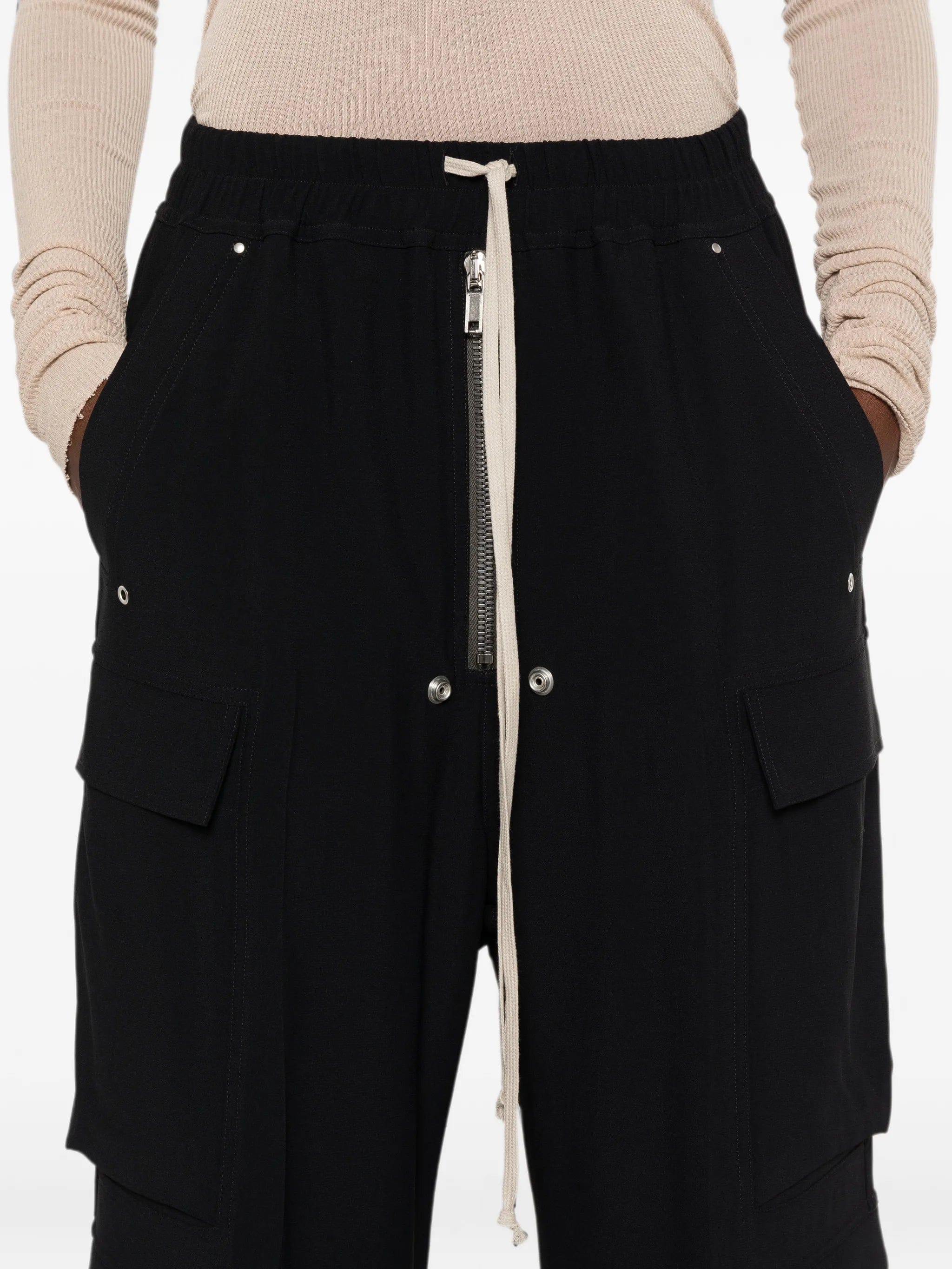 Rick Owens Cargobelas cargo - pocket palazzo pants