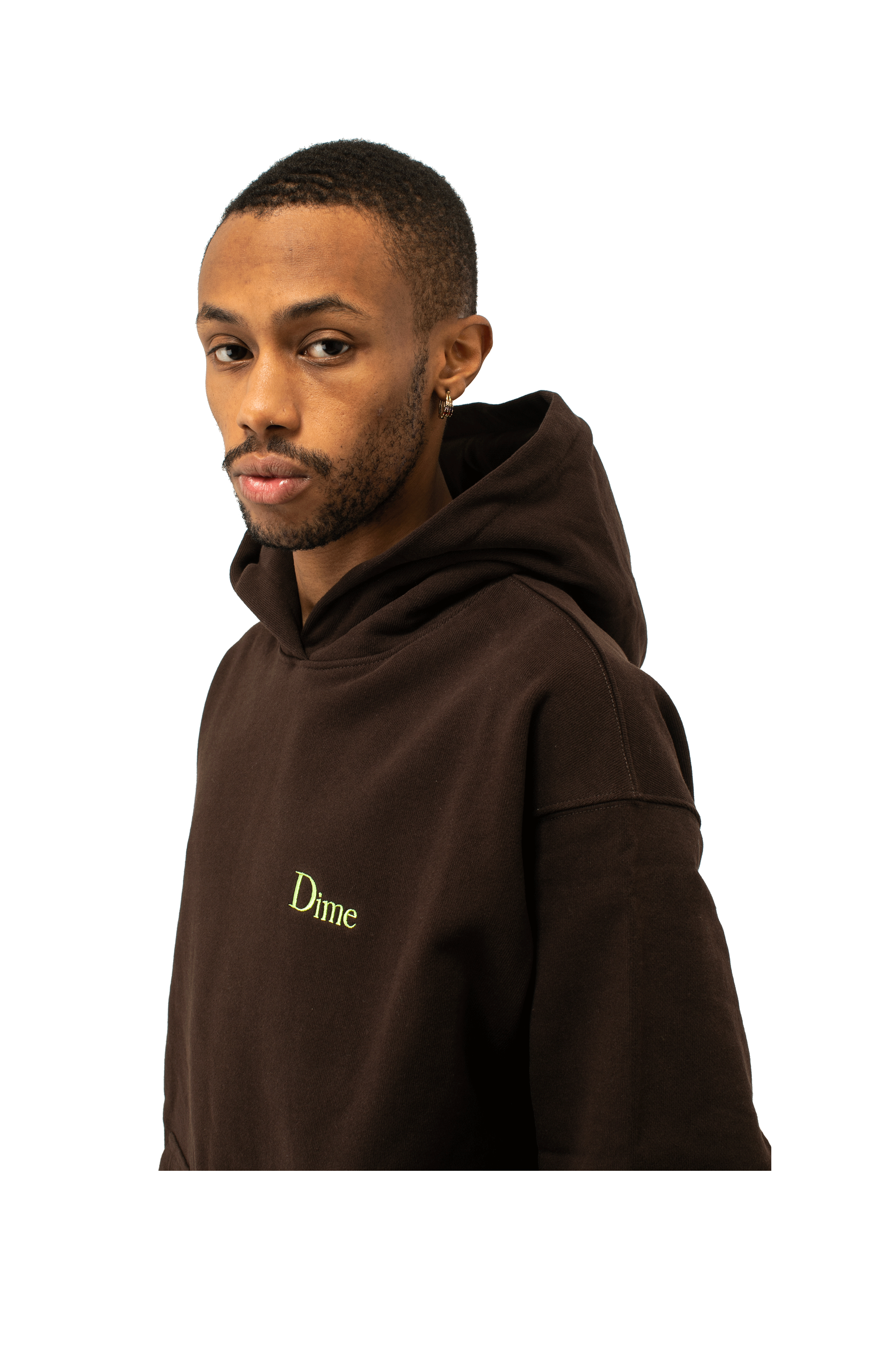 Dime Classic Small Logo Hoodie