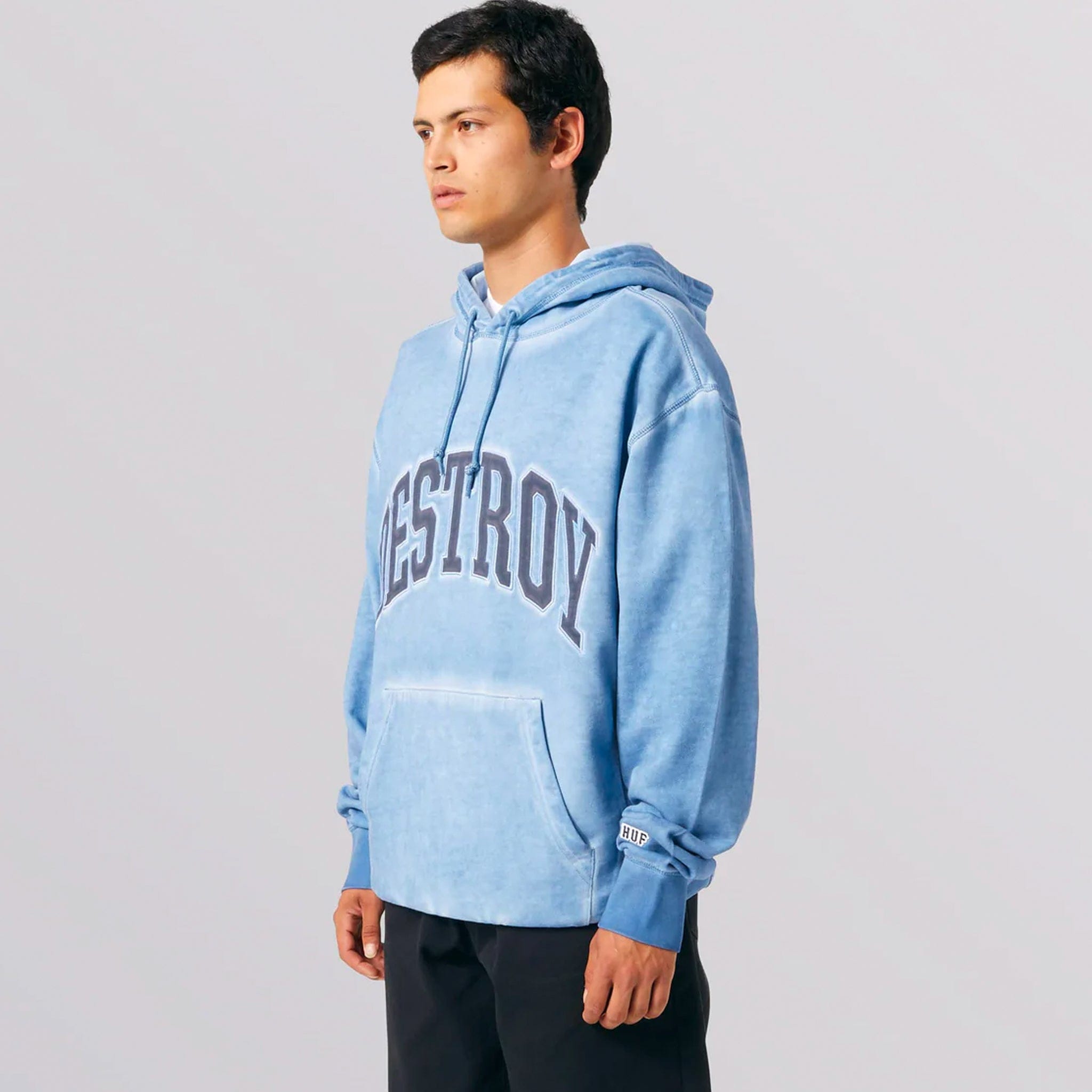 HUF Destroy Rebuild Hoodie (Blue)