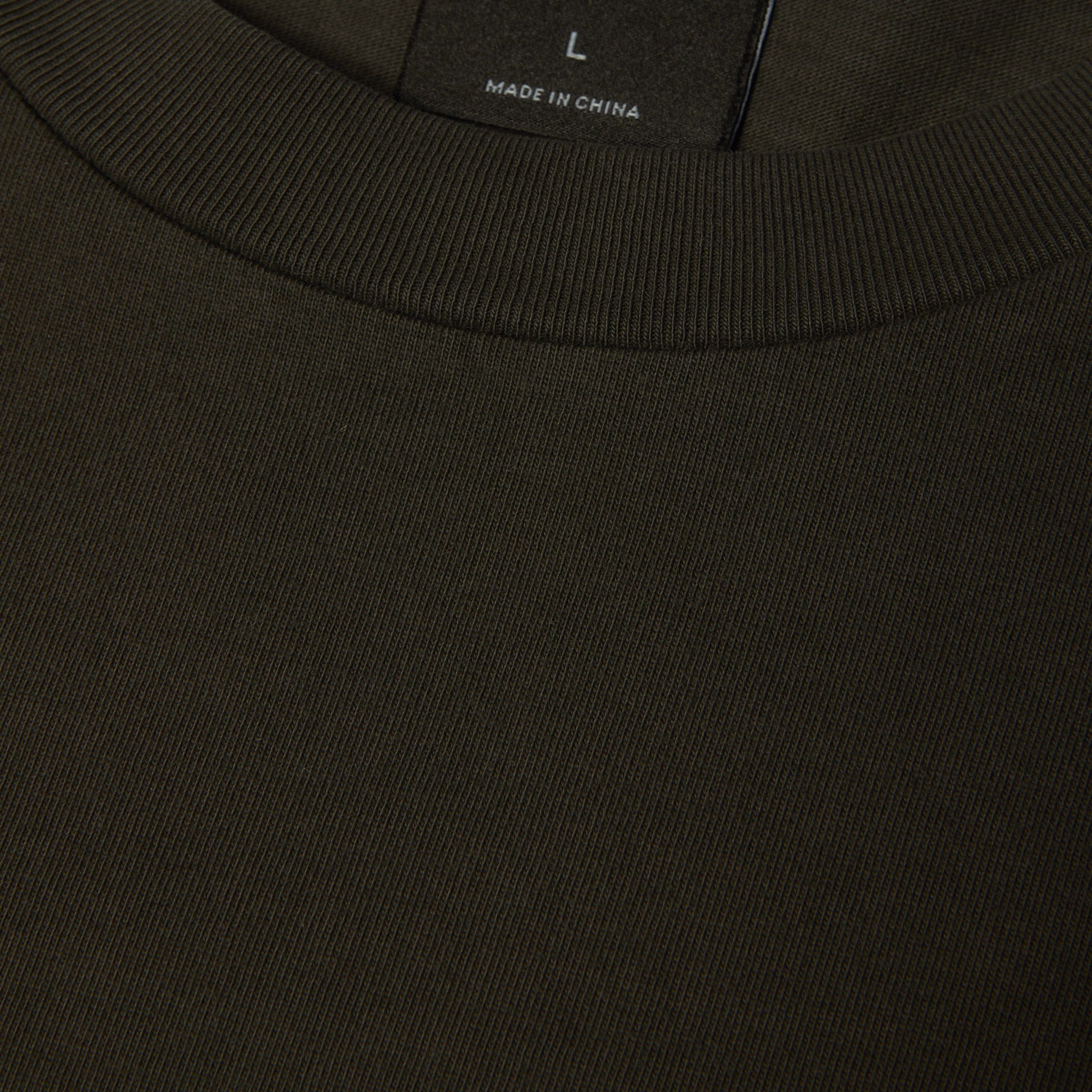 HUF Leon Longsleeve Double Layer Top Vintage Black