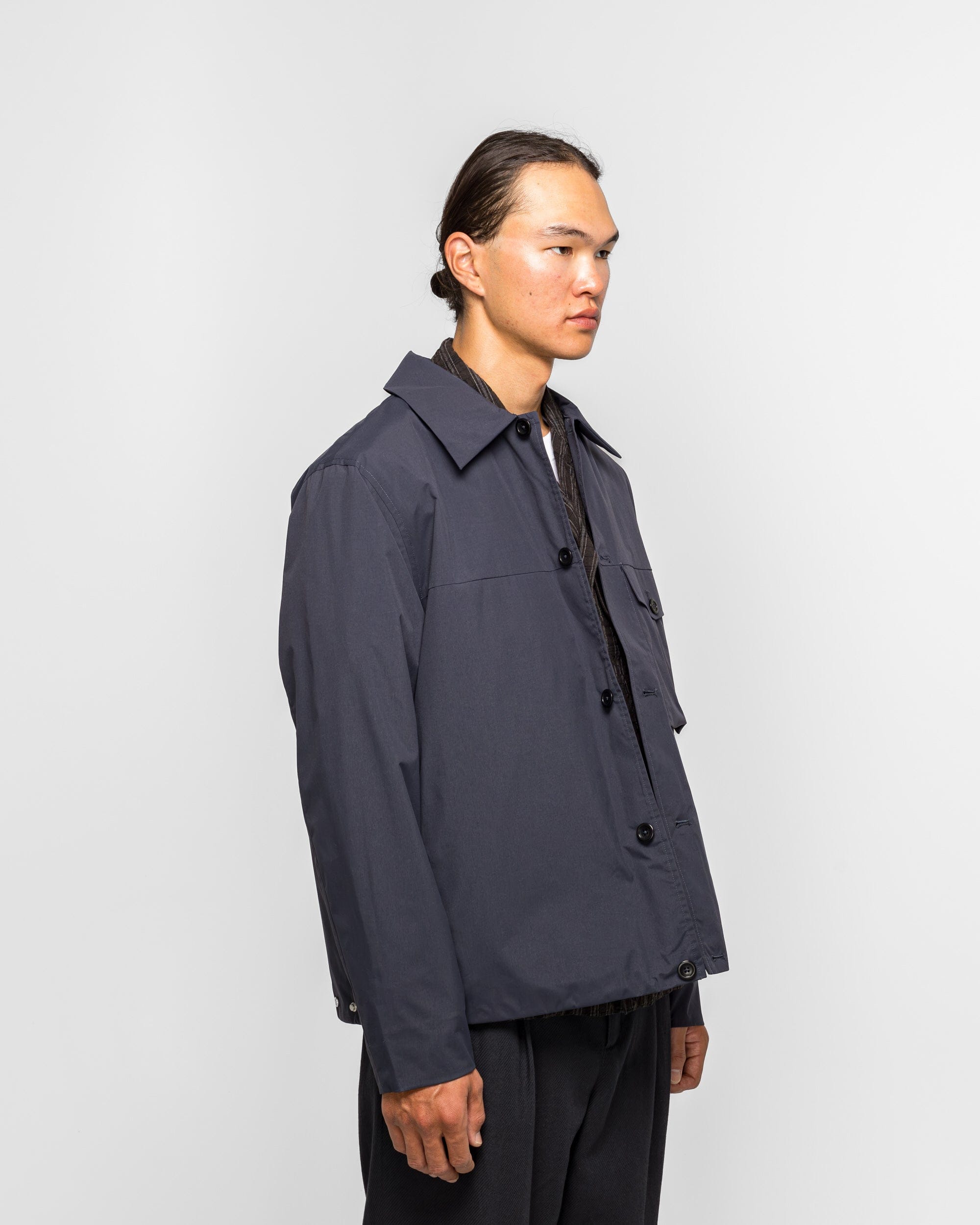 Norse Projects Arresskov Windstopper Overshirt - Dark Navy
