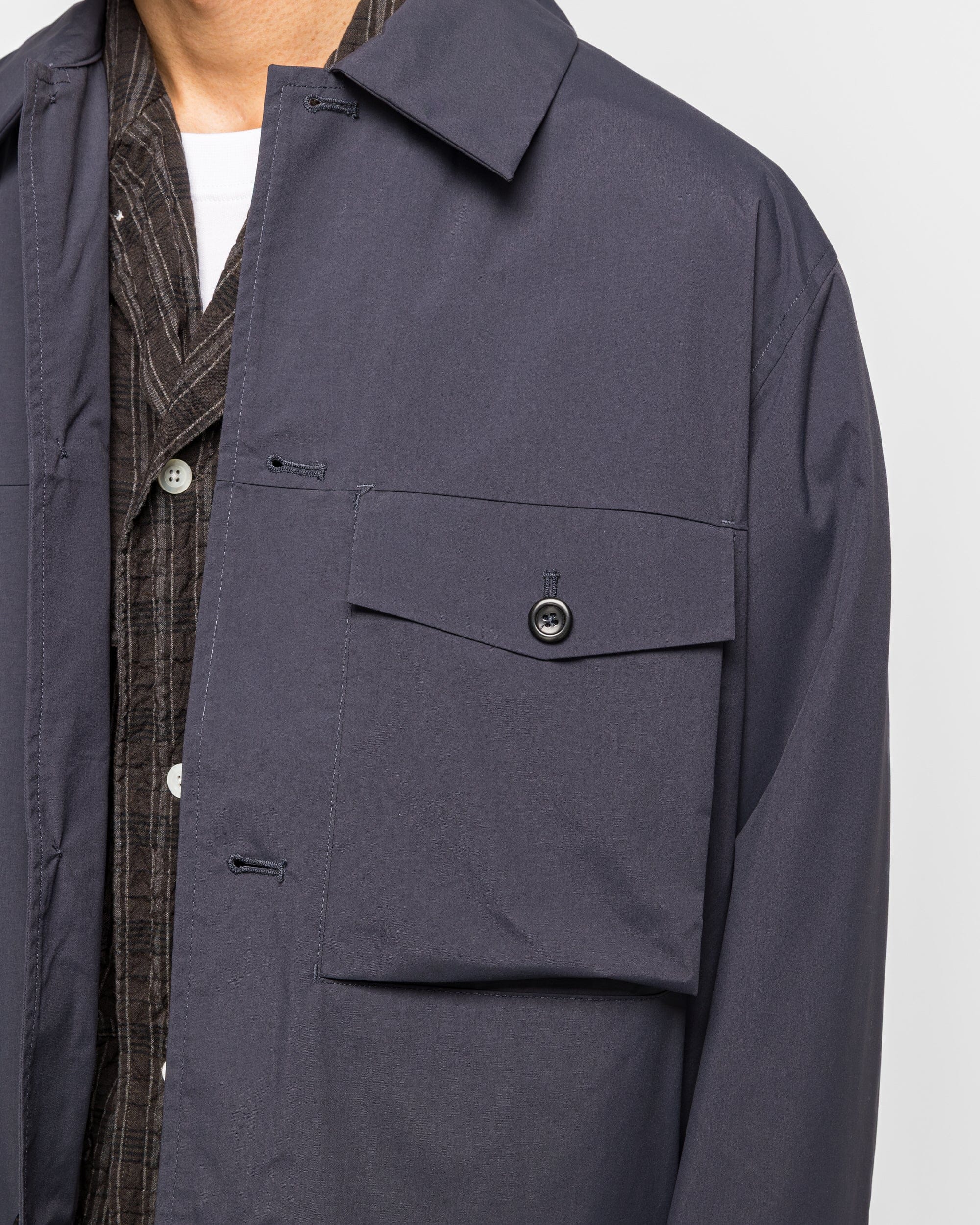 Norse Projects Arresskov Windstopper Overshirt - Dark Navy