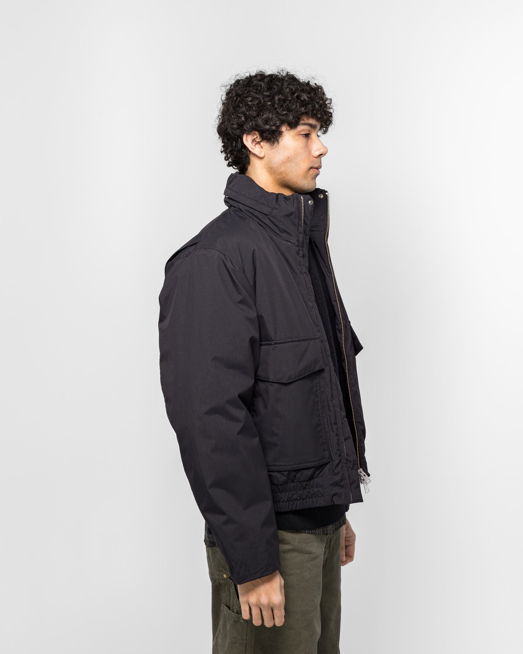Norse Projects Kastrup Gore - Tex Windstopper Bomber Jacket - Black