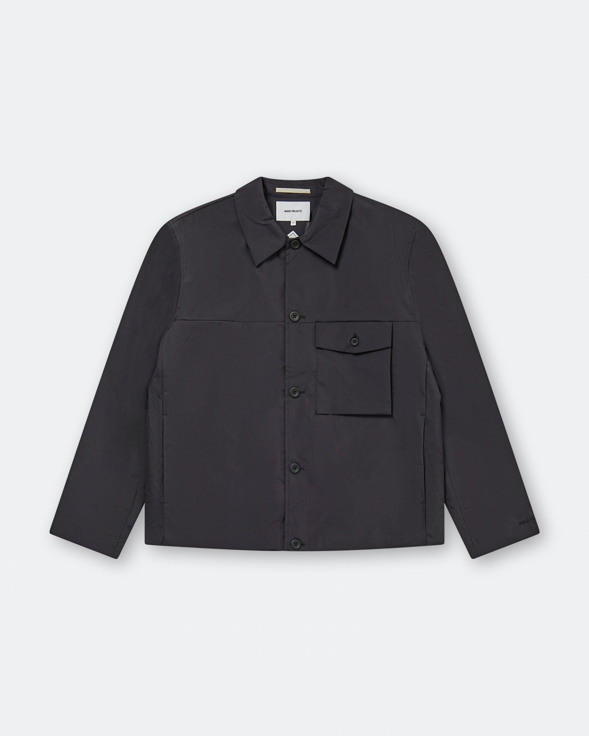 Norse Projects Marcus Windstopper Overshirt - Black