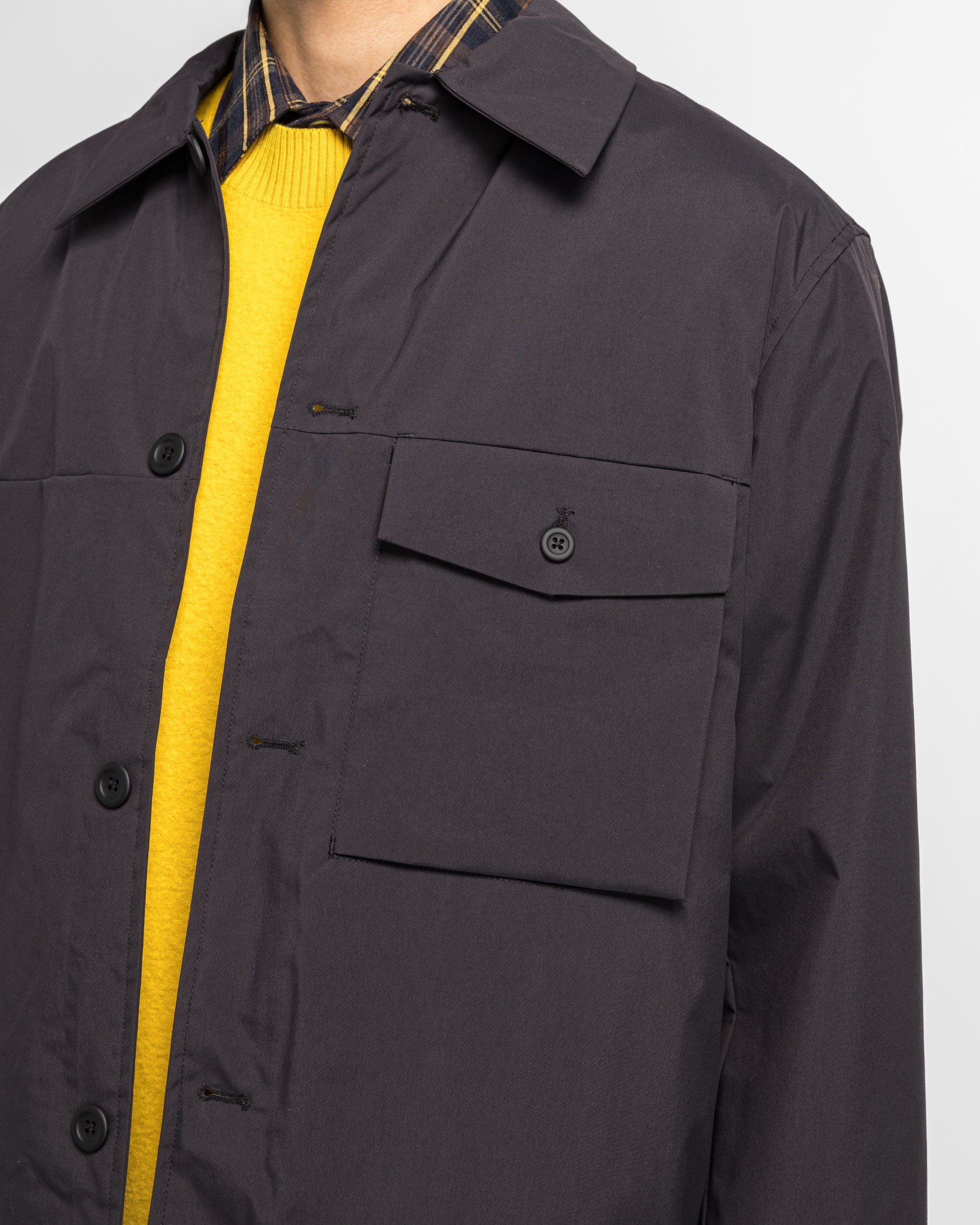 Norse Projects Marcus Windstopper Overshirt - Black