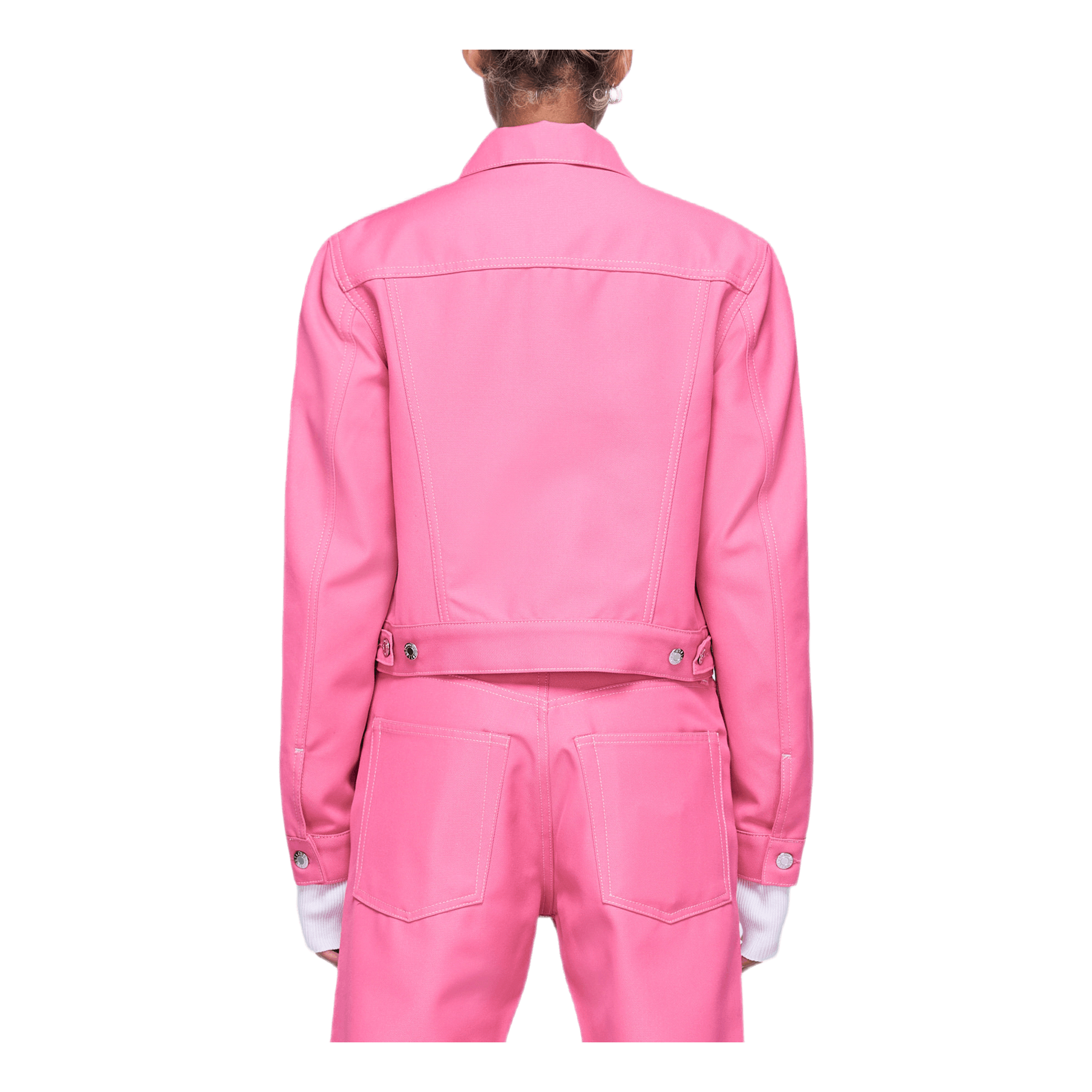 Helmut Lang Masc Trucker Jacket Pink