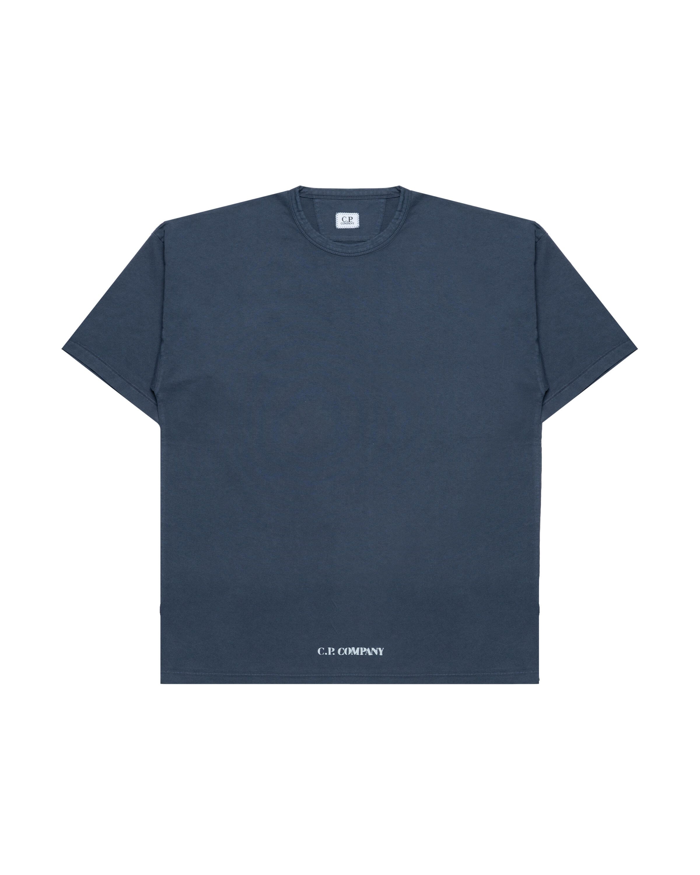 C.P. Company 1020 Jersey Short Sleeve Stencil T - Shirt