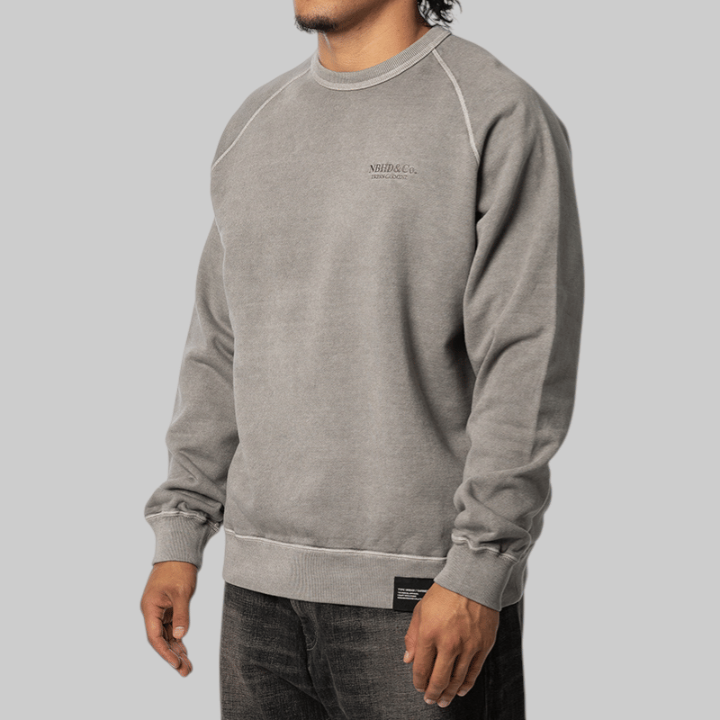 Neighborhood Pigment Dyed Sweatshirt - Grey