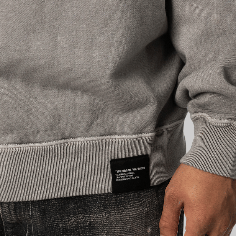 Neighborhood Pigment Dyed Sweatshirt - Grey
