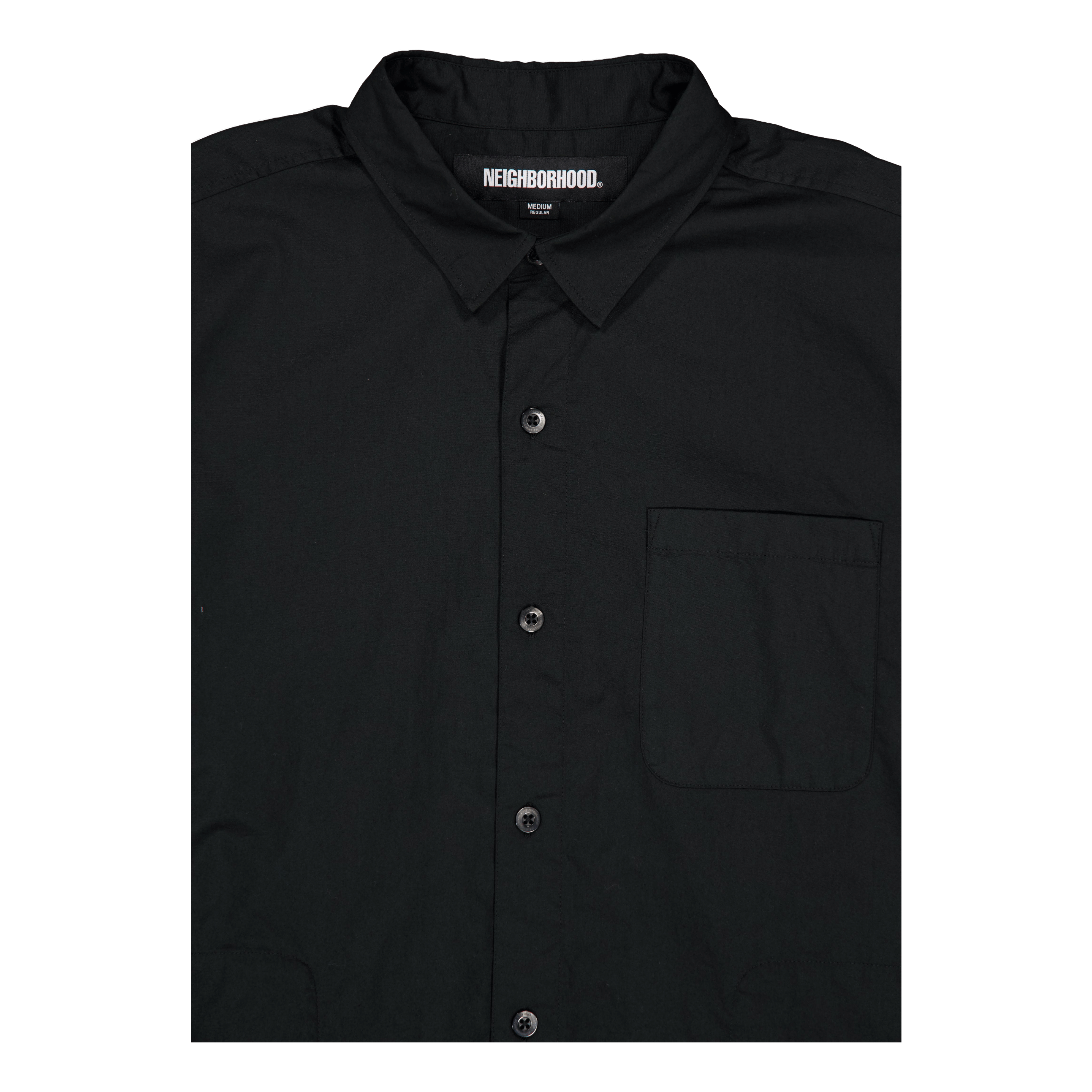 Neighborhood Plain Shirt Ls Black
