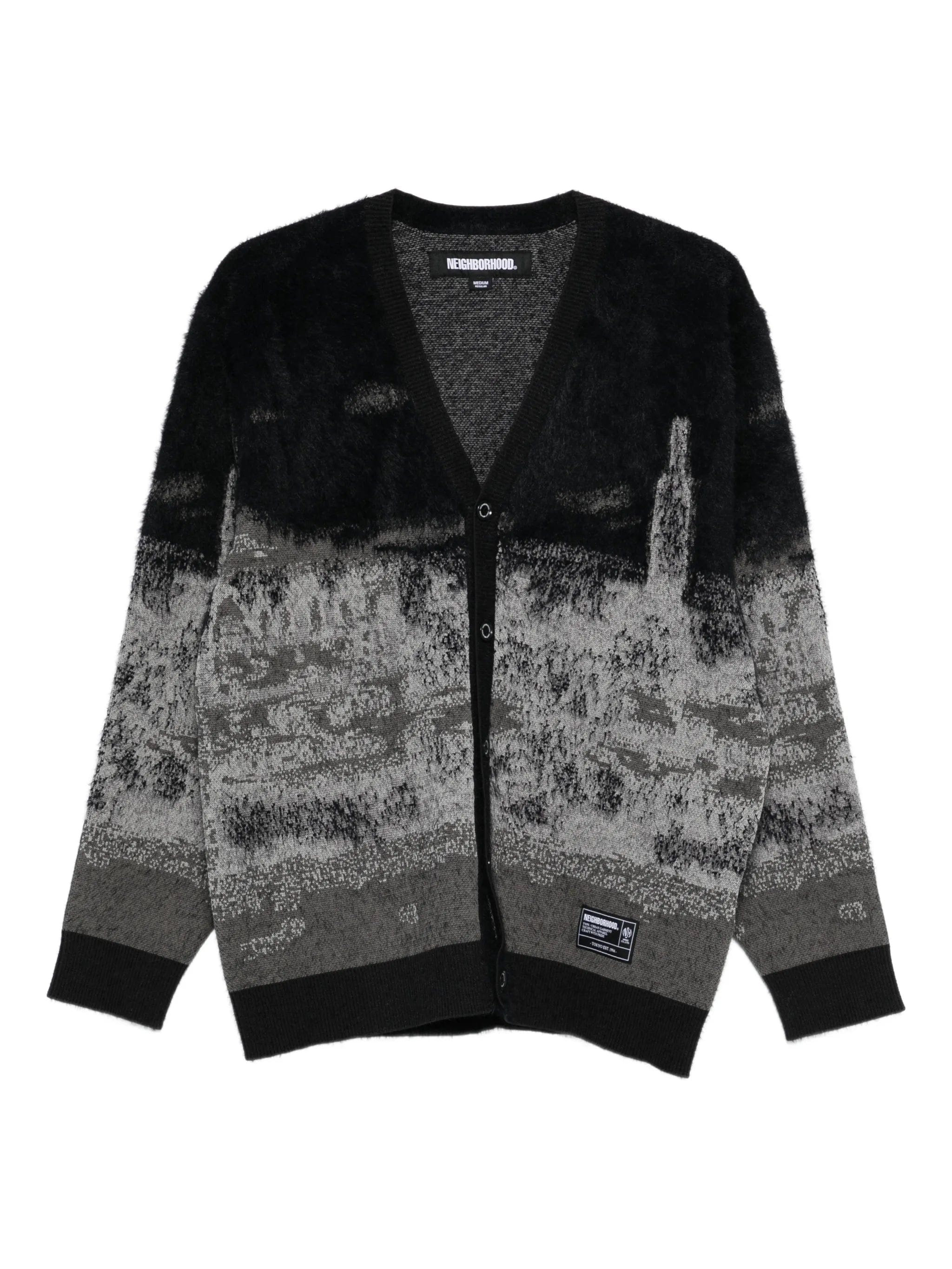 Neighborhood jacquard cardigan