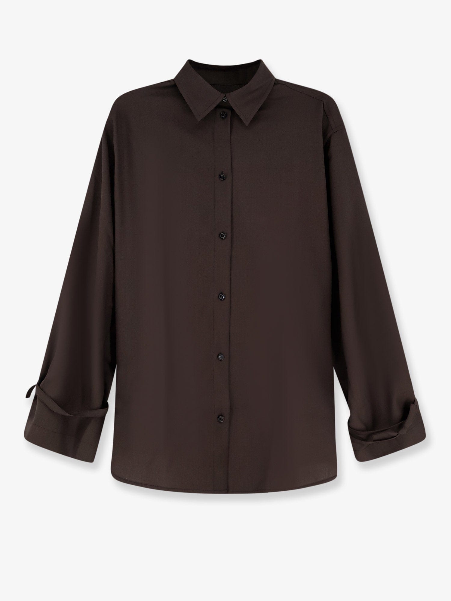 Toteme Tie - Cuff wool shirt