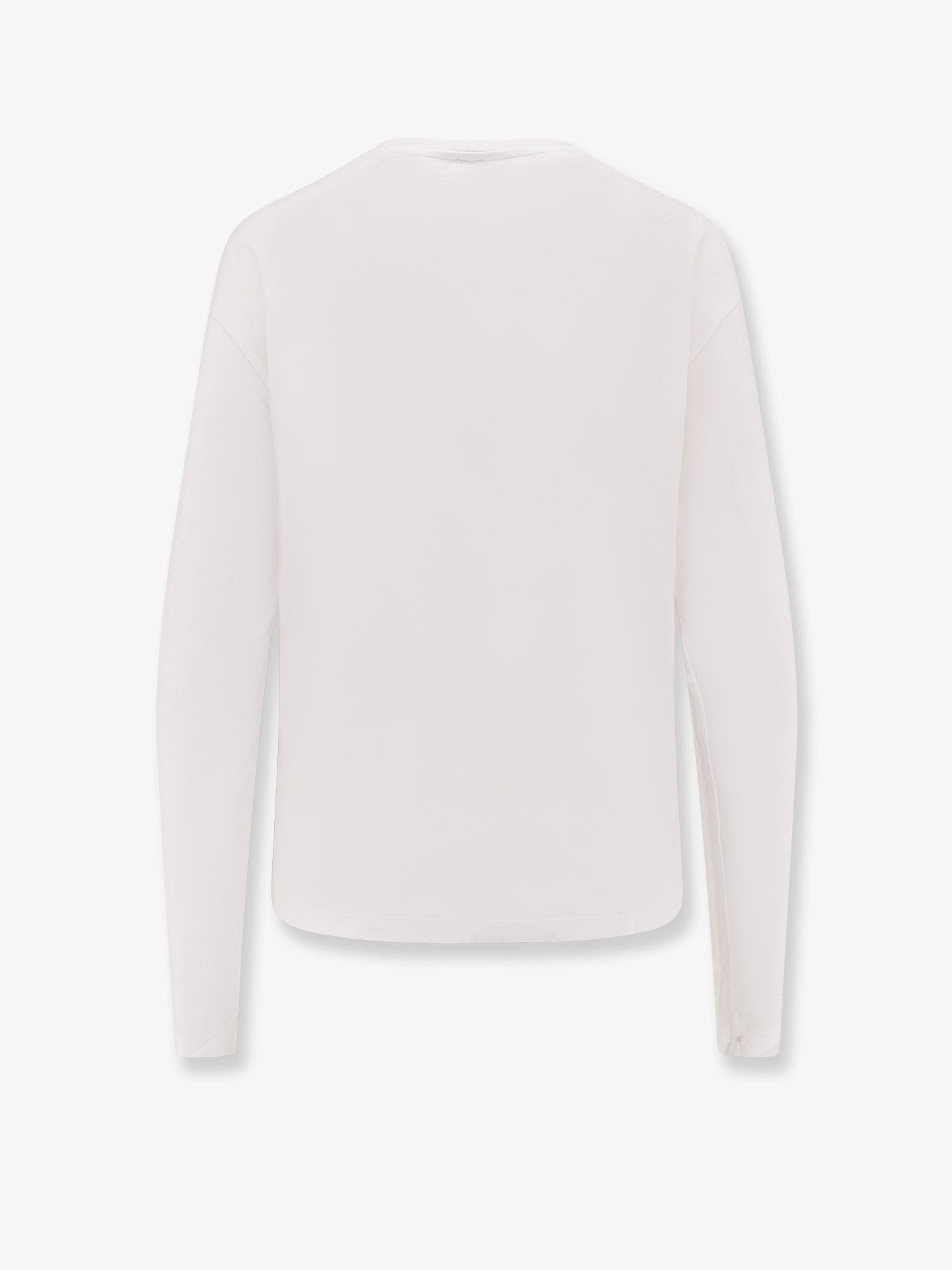 Toteme Classic Long - Sleeve lyocell and cotton T - shirt