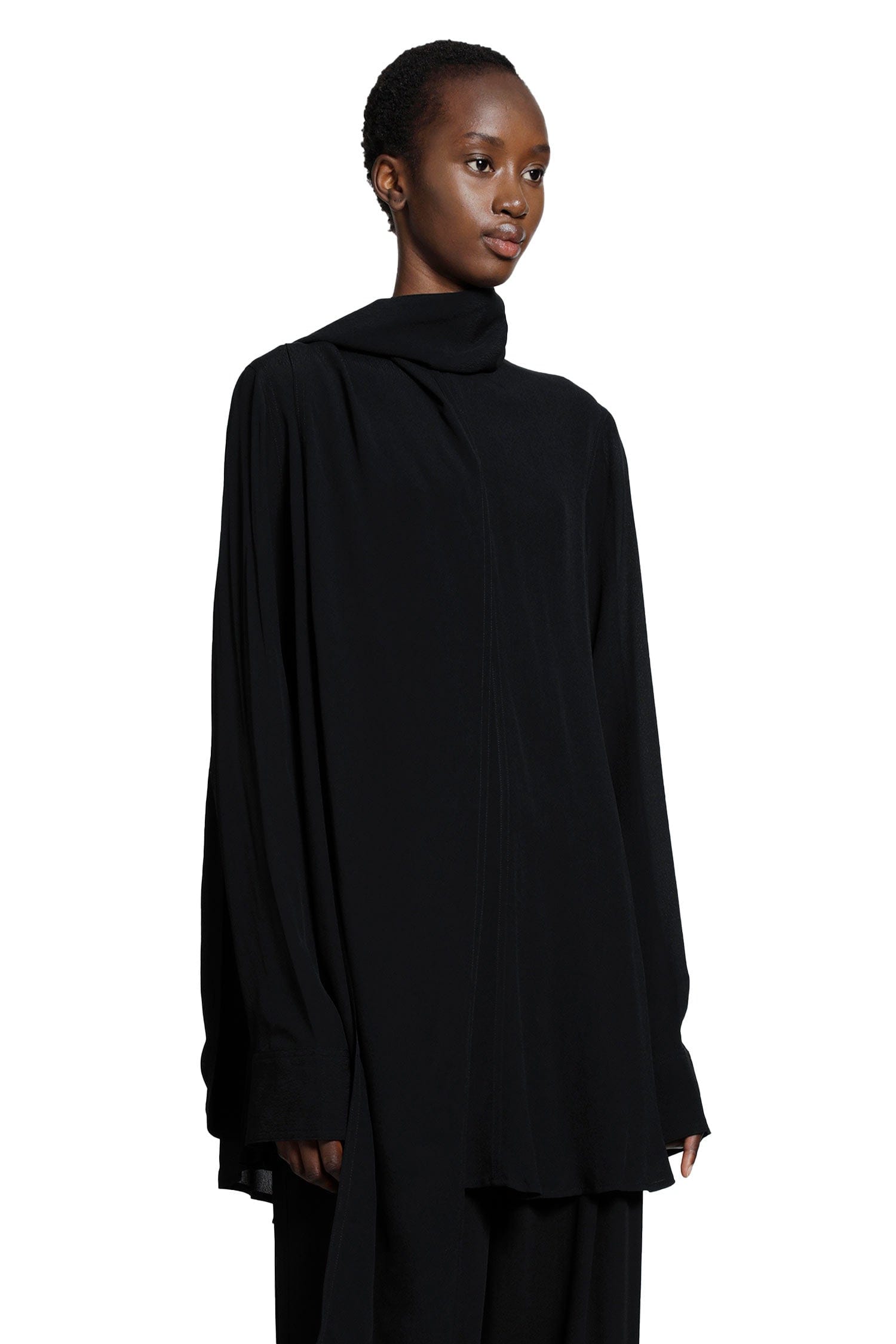 Toteme Draped Scarf Blouse