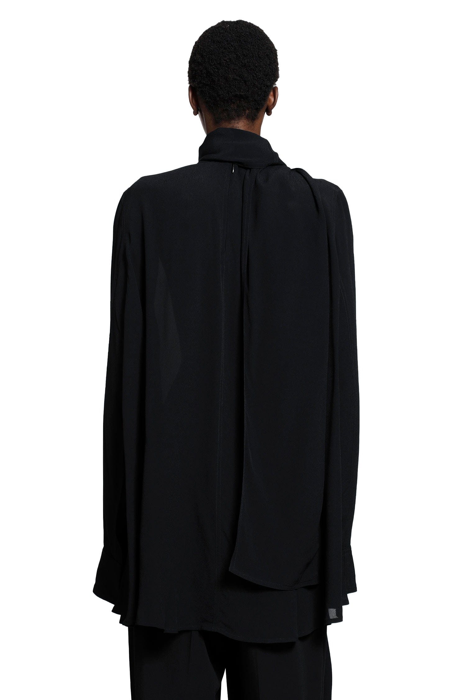 Toteme Draped Scarf Blouse