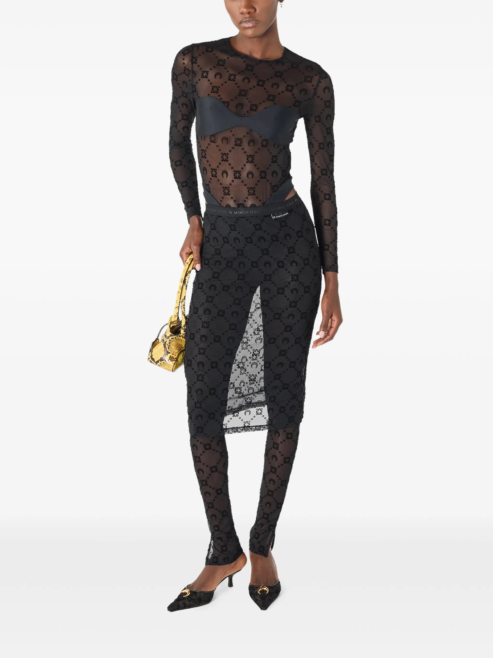 Marine Serre Moongram trousers