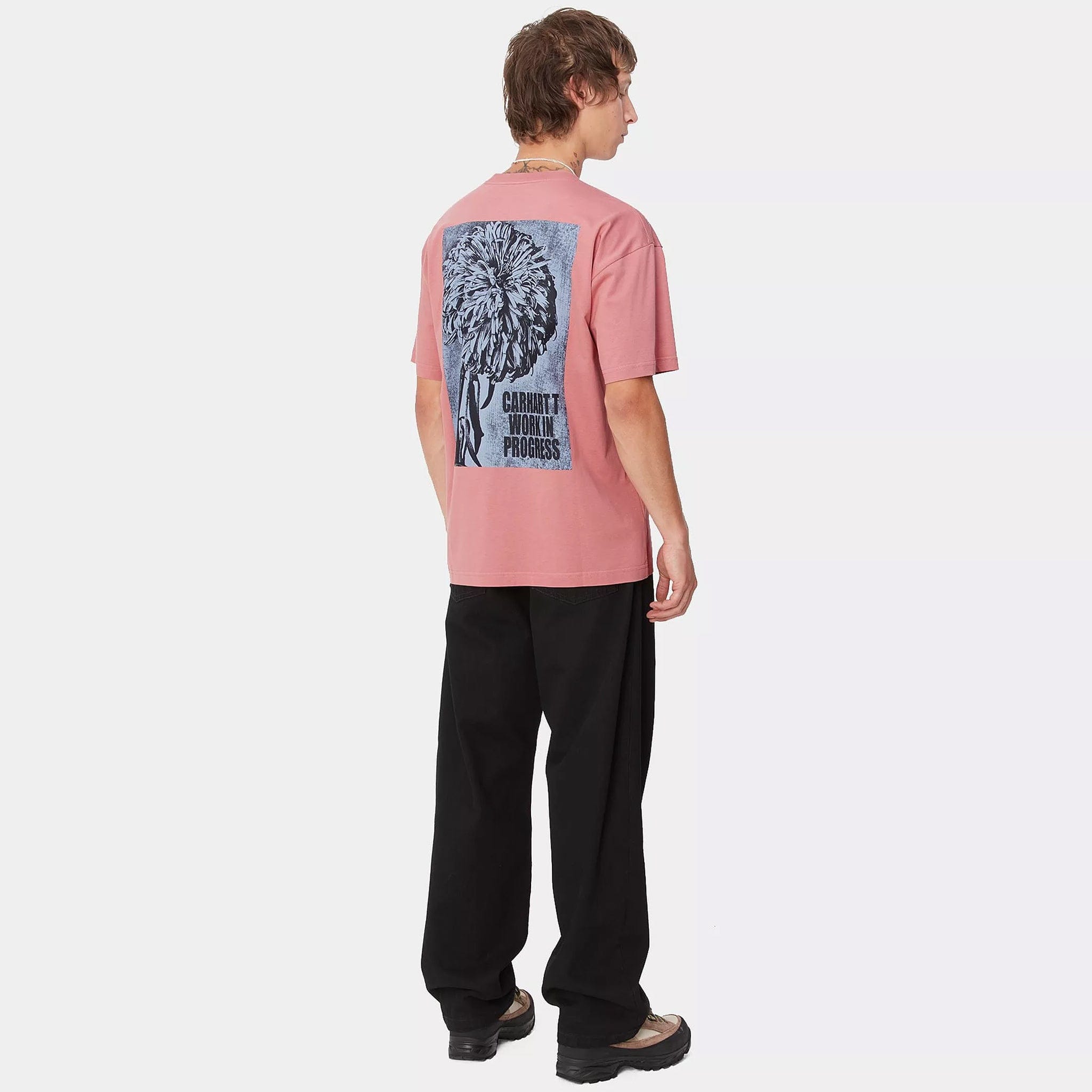 Carhartt WIP Chrysanthemum T-Shirt (Dusty Rose)