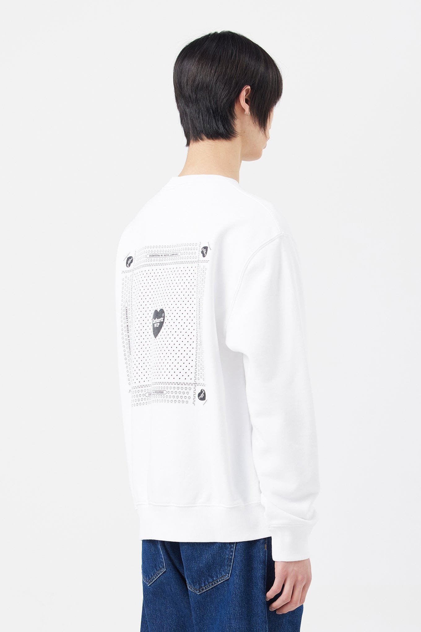 Carhartt WIP HEART BANDANA SWEATSHIRT