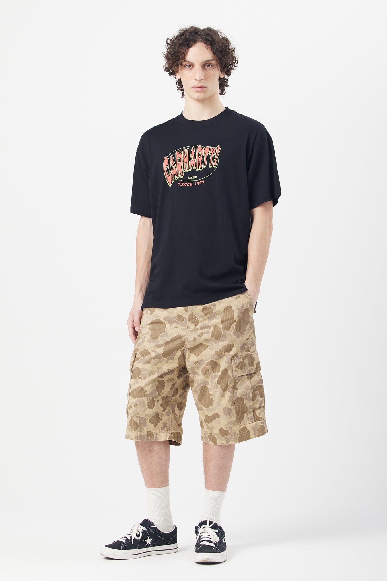 Carhartt WIP REGULAR CARGO SHORT COLUMBIA