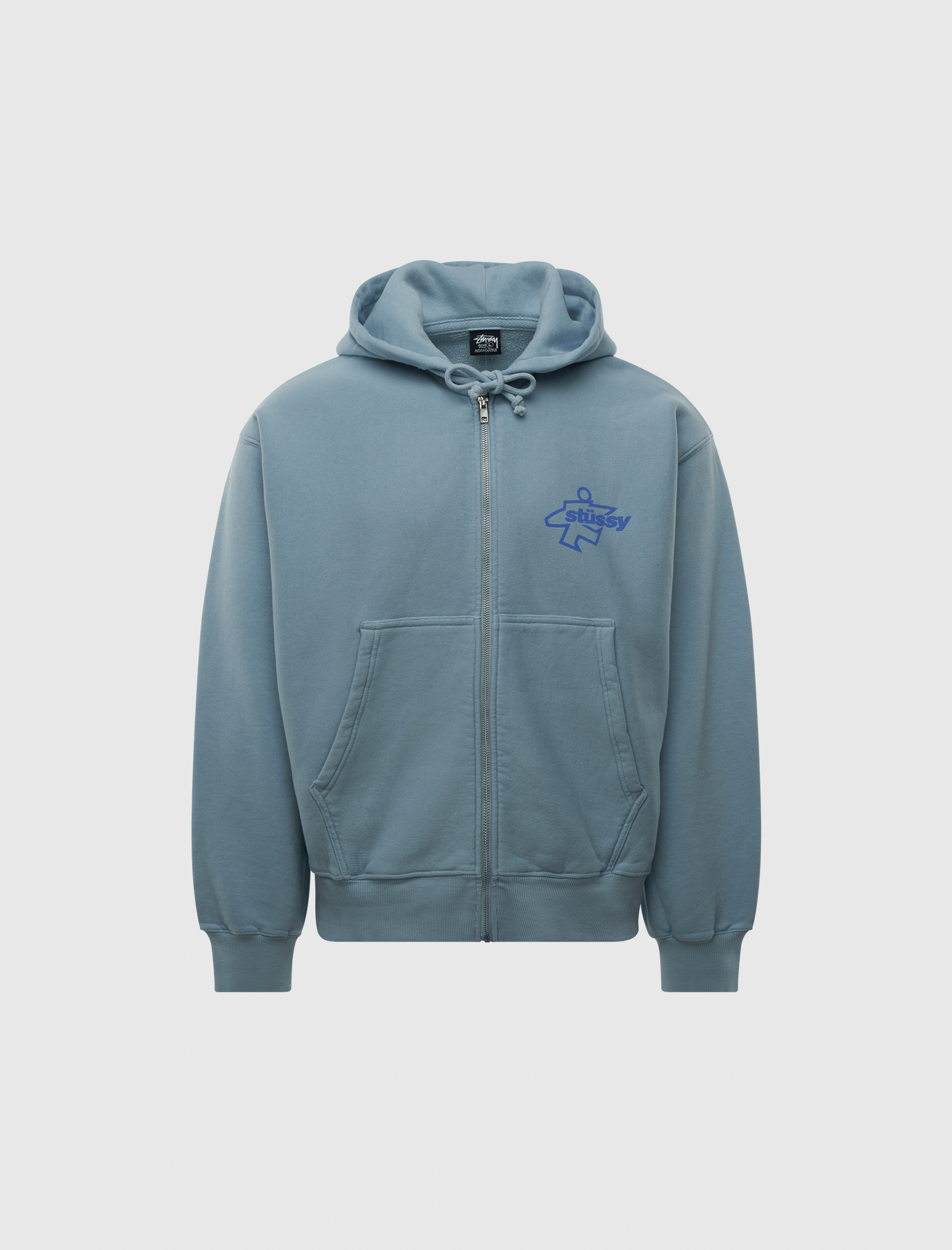 STÜSSY SURF SIZE ZIP HOODIE