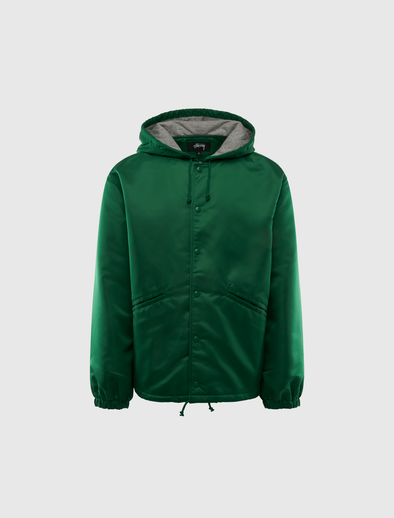STÜSSY HOODED COACHES JACKET
