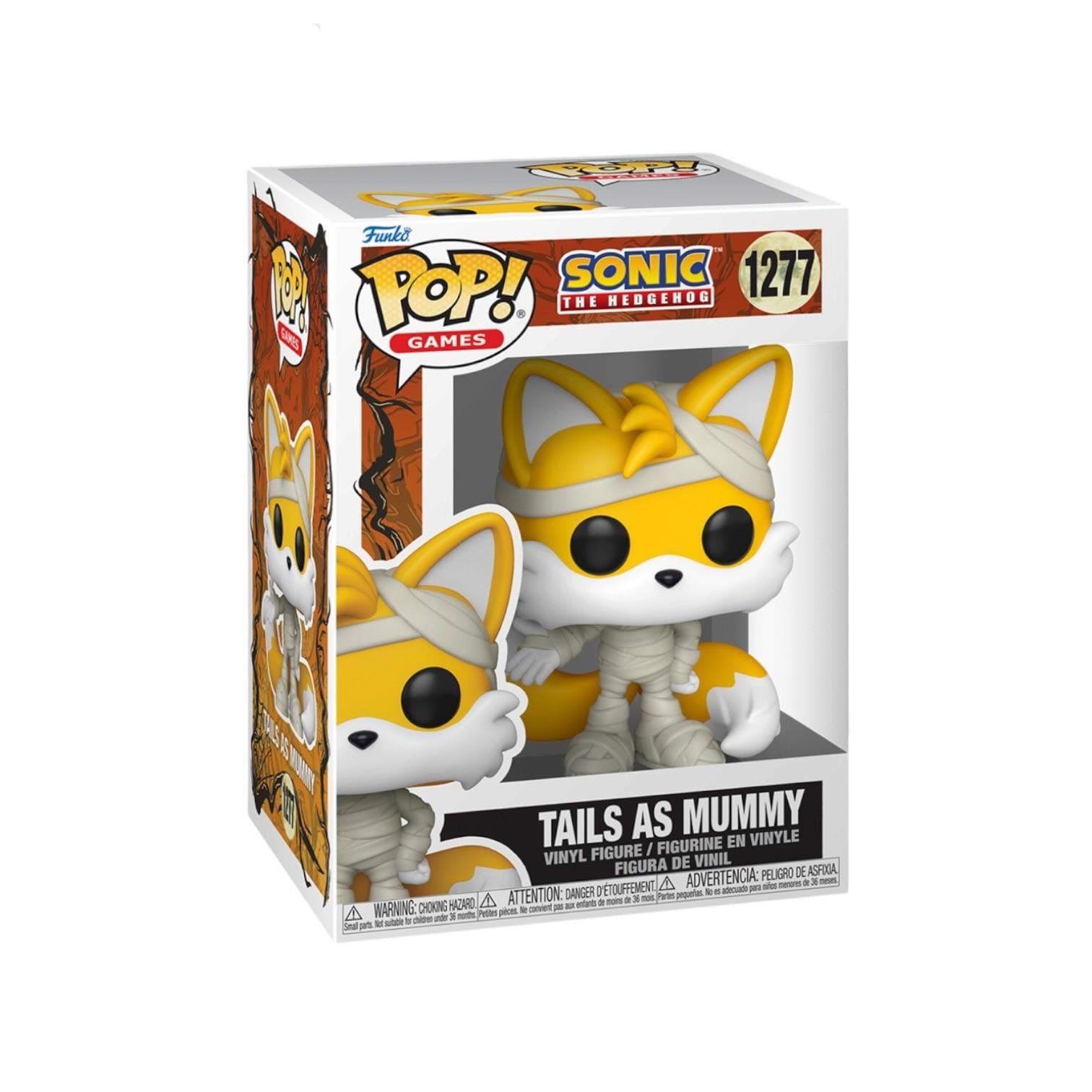 Sonic the Hedgehog Tails as Mummy #1277 Funko Pop! - Sonic The Hedgehog - PREORDER