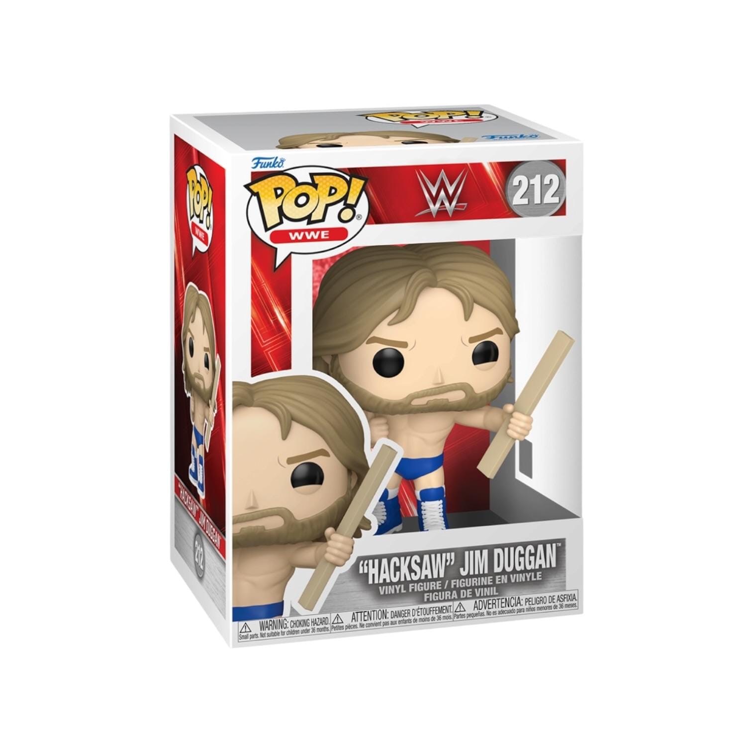 Funko Pop! Hacksaw Jim Duggin #212 Funko Pop - WWE - PREORDER