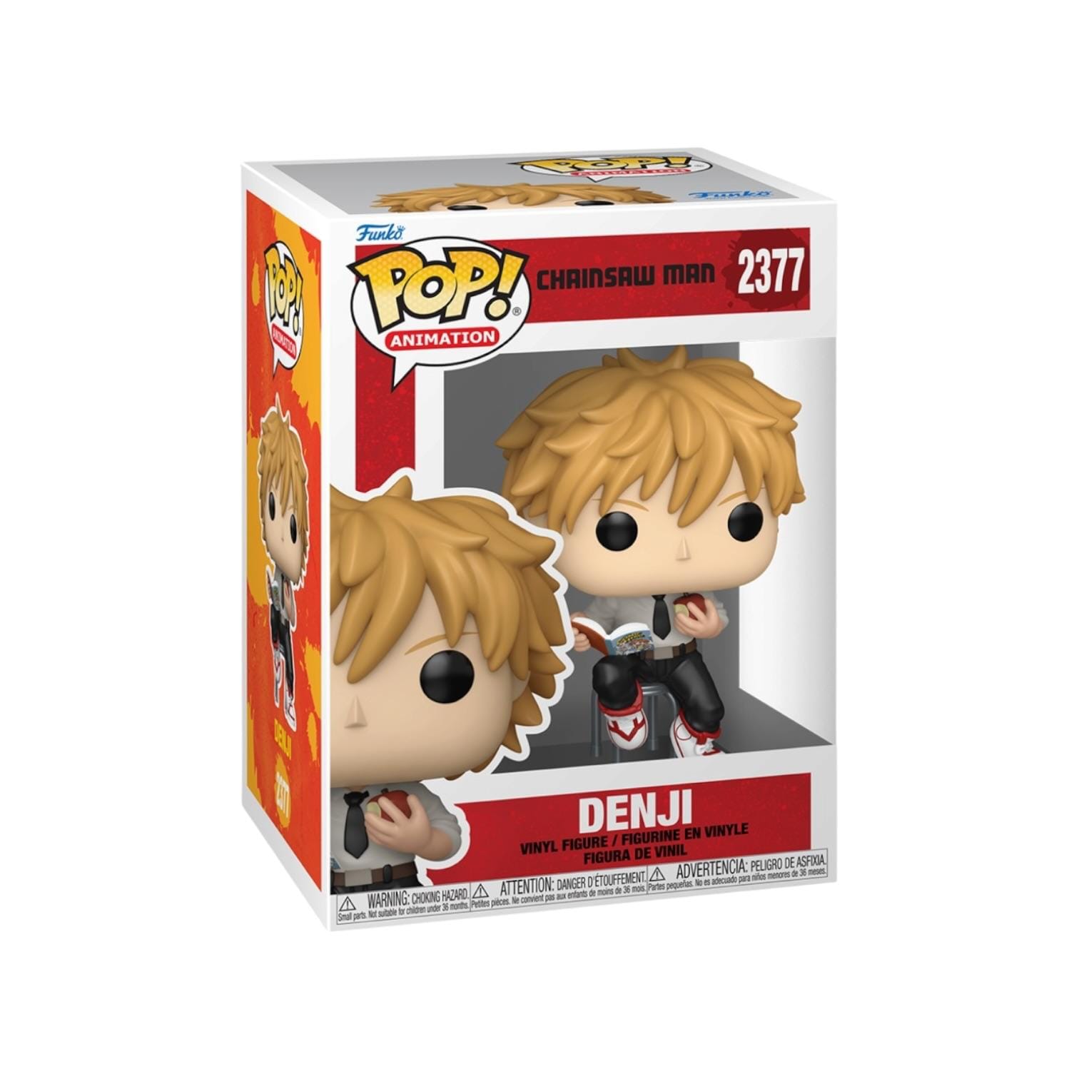 Funko Pop! Denji (Reading) #2377 Funko Pop! - Chainsaw Man - PREORDER