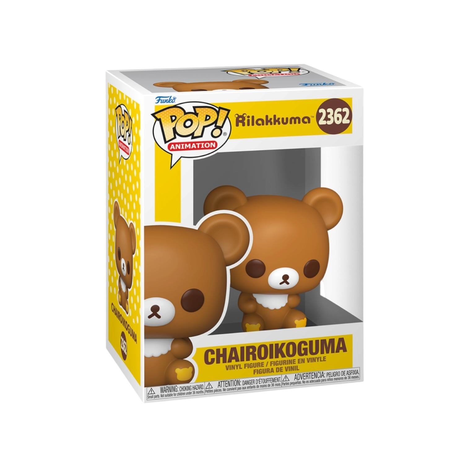 Funko Pop! Chairoikoguma #2362 Funko Pop - Rilakkuma - PREORDER