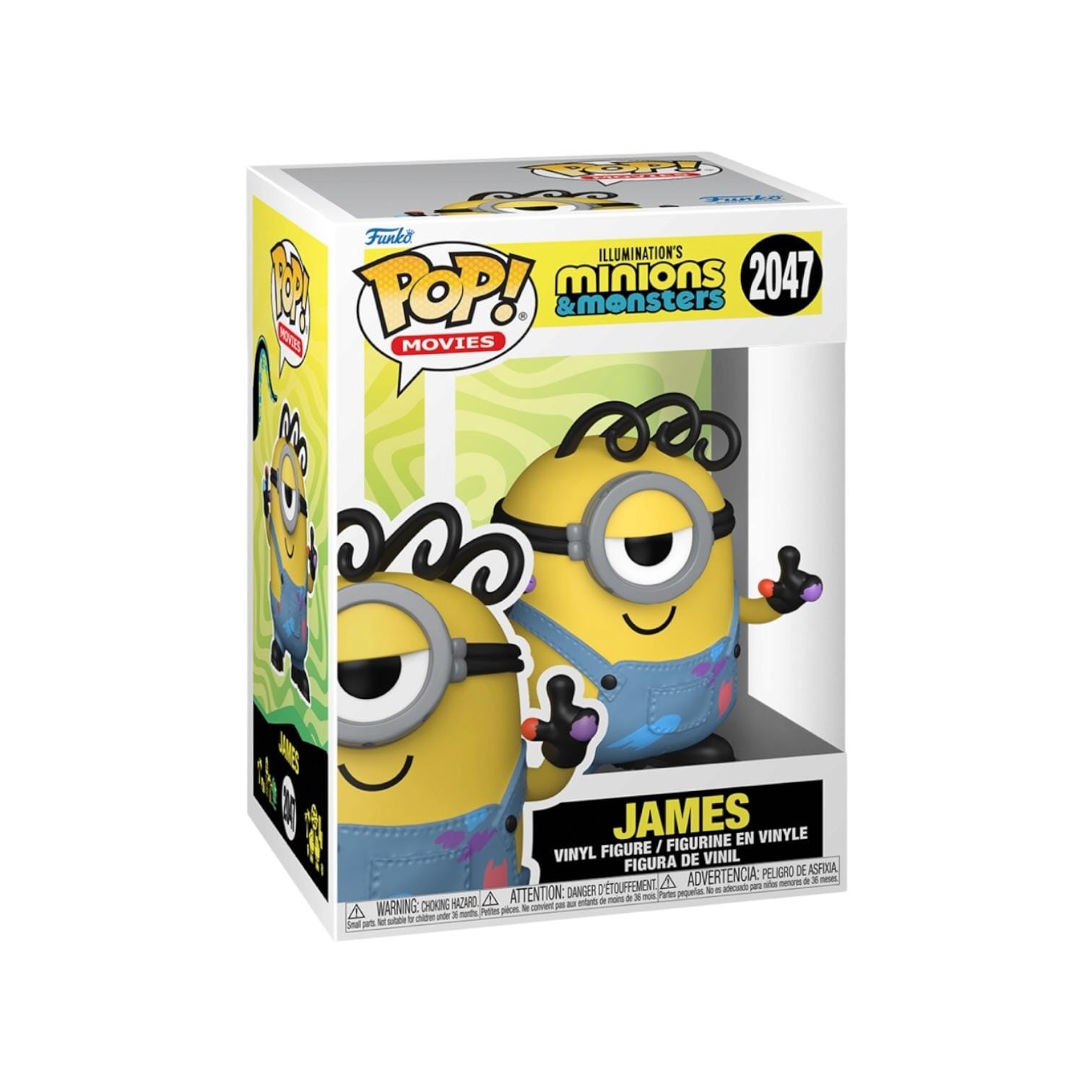 Funko Pop! James #2047 Funko Pop - Minions and Monsters - PREORDER