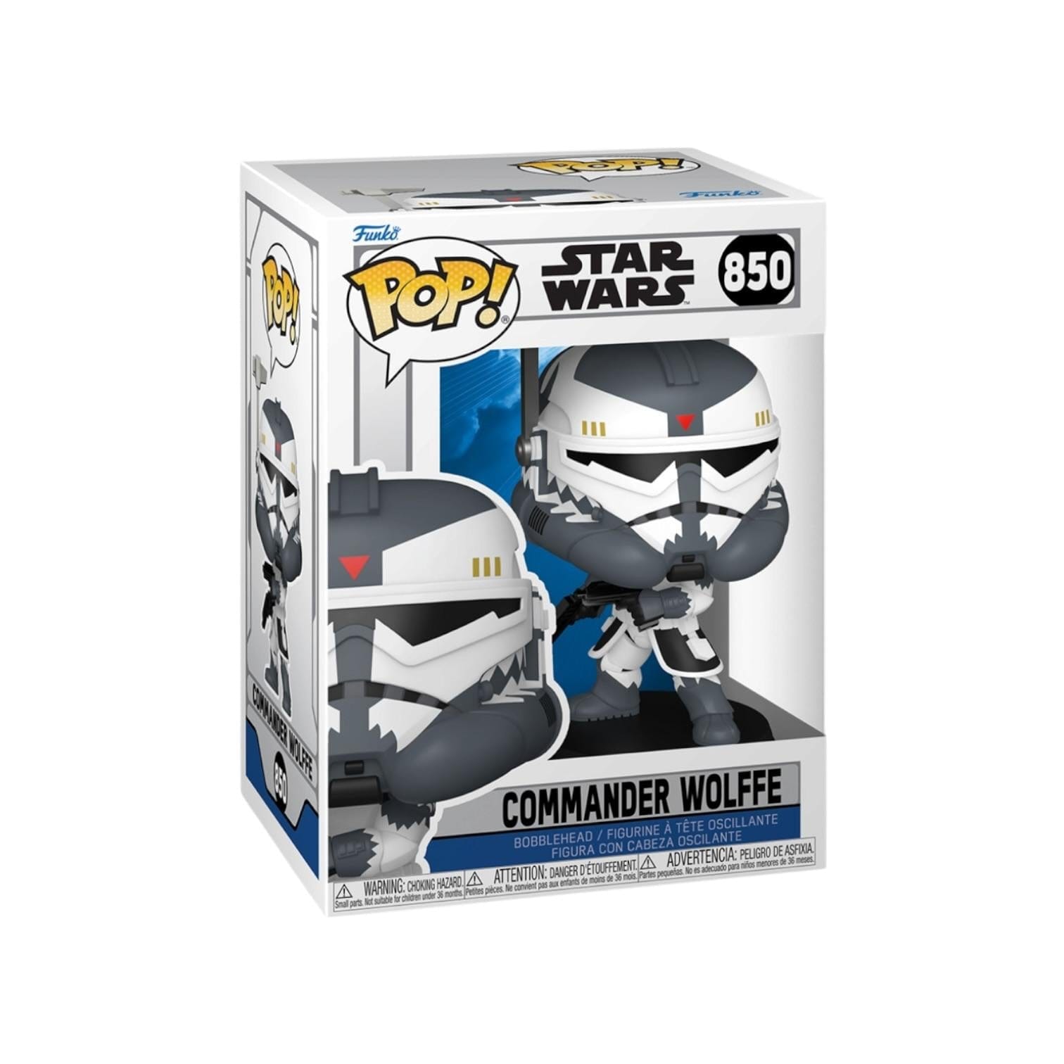 Funko Pop! Commander Wolffe #850 Funko Pop - Star Wars - PREORDER
