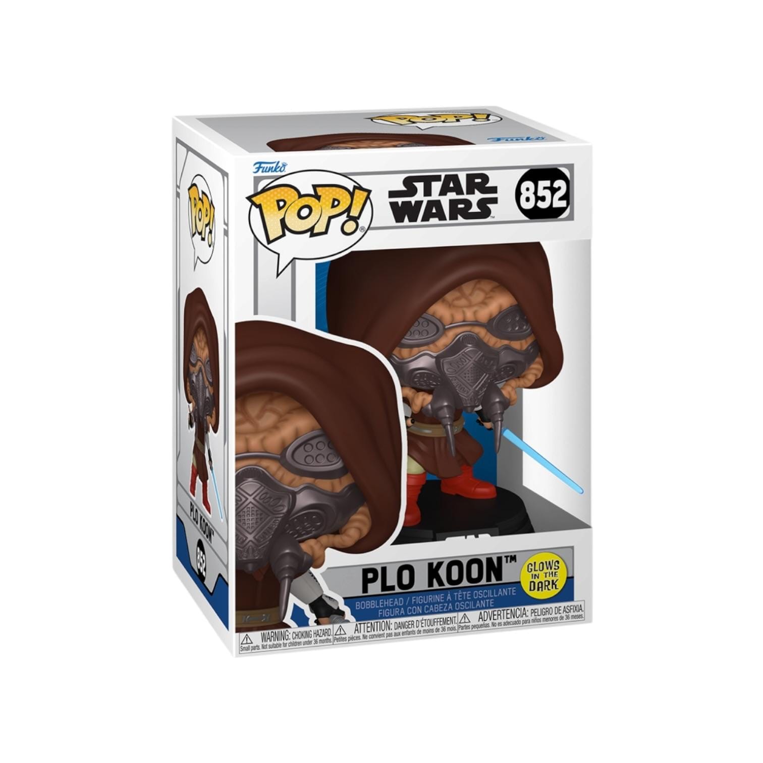 Funko Pop! Plo Koon (Glow in the dark) #852 Funko Pop - Star Wars - PREORDER