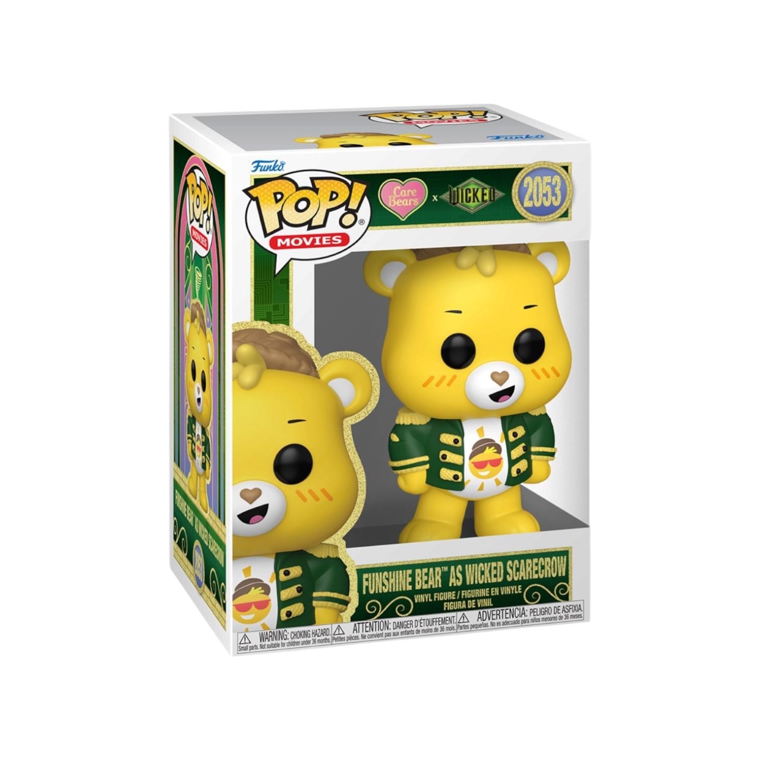 Funko Pop! Funshine Bear as Wicked Scarecrow #2053 Funko Pop - Care Bears x Wicked - PREORDER