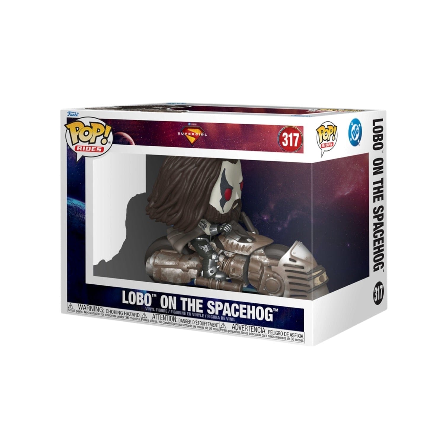 Funko Pop! Lobo on the Spacehog #317 Funko Pop! Ride - Supergirl