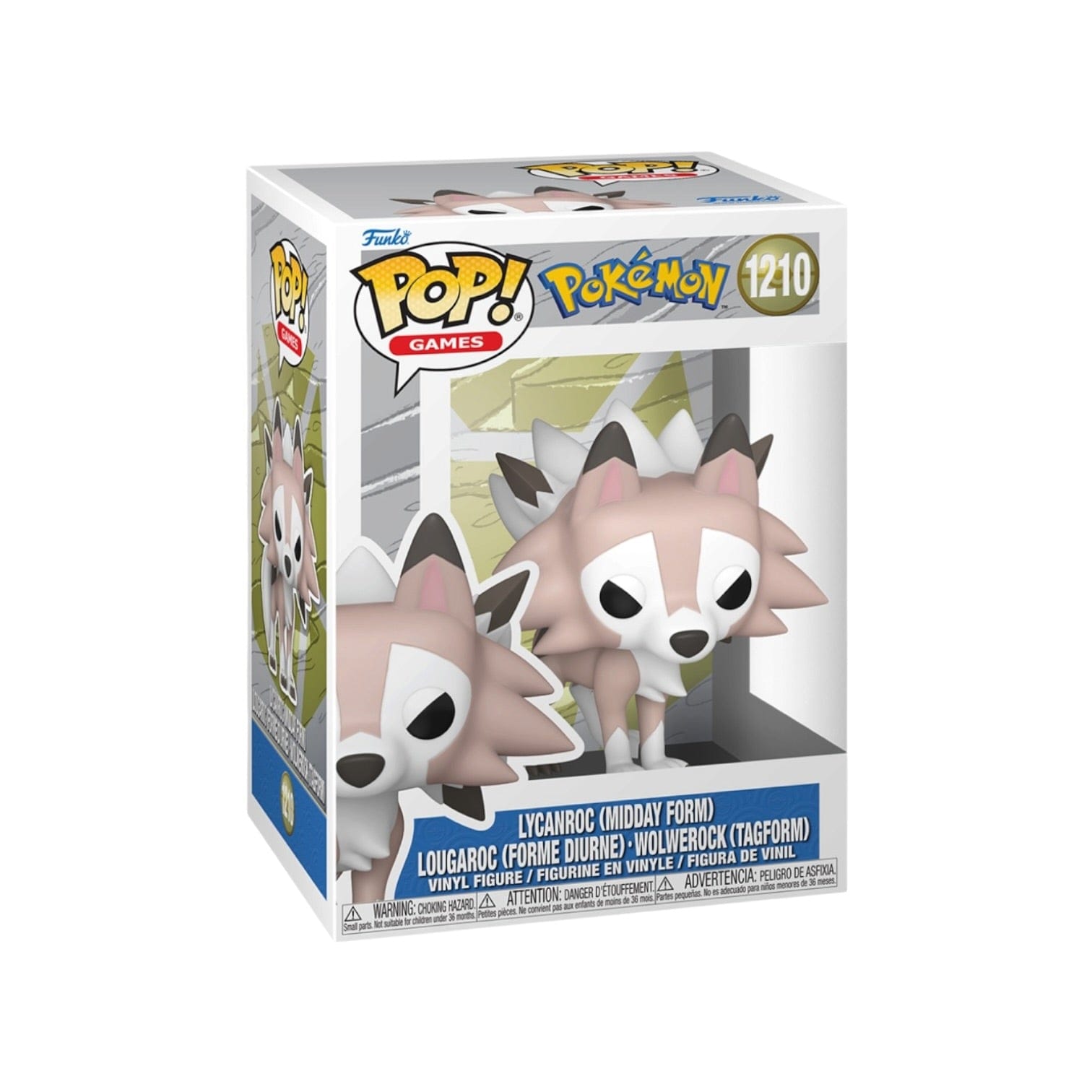 Funko Pop! Lycanroc (Midday Form) #1210 Funko Pop - Pokemon - PREORDER