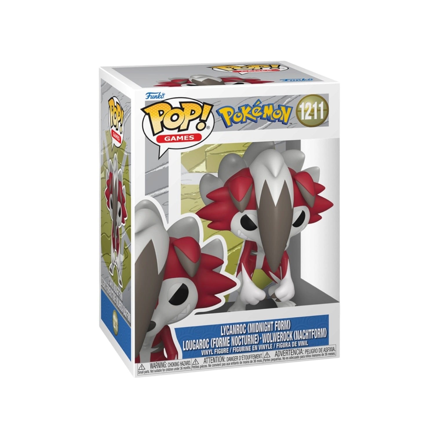 Funko Pop! Lycanroc (Midnight Form) #1211 Funko Pop - Pokemon - PREORDER