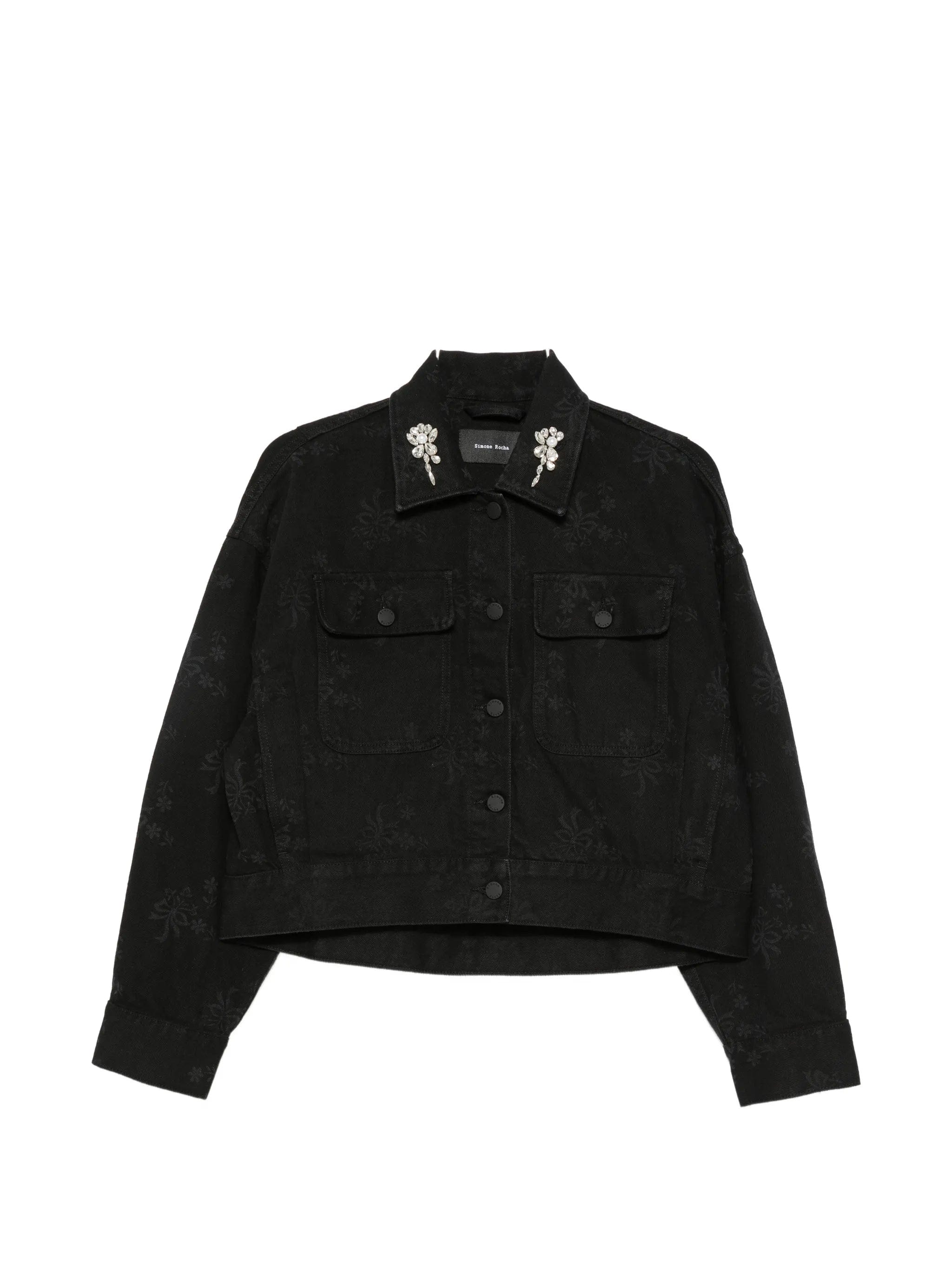 Simone Rocha collar - embellished jacket