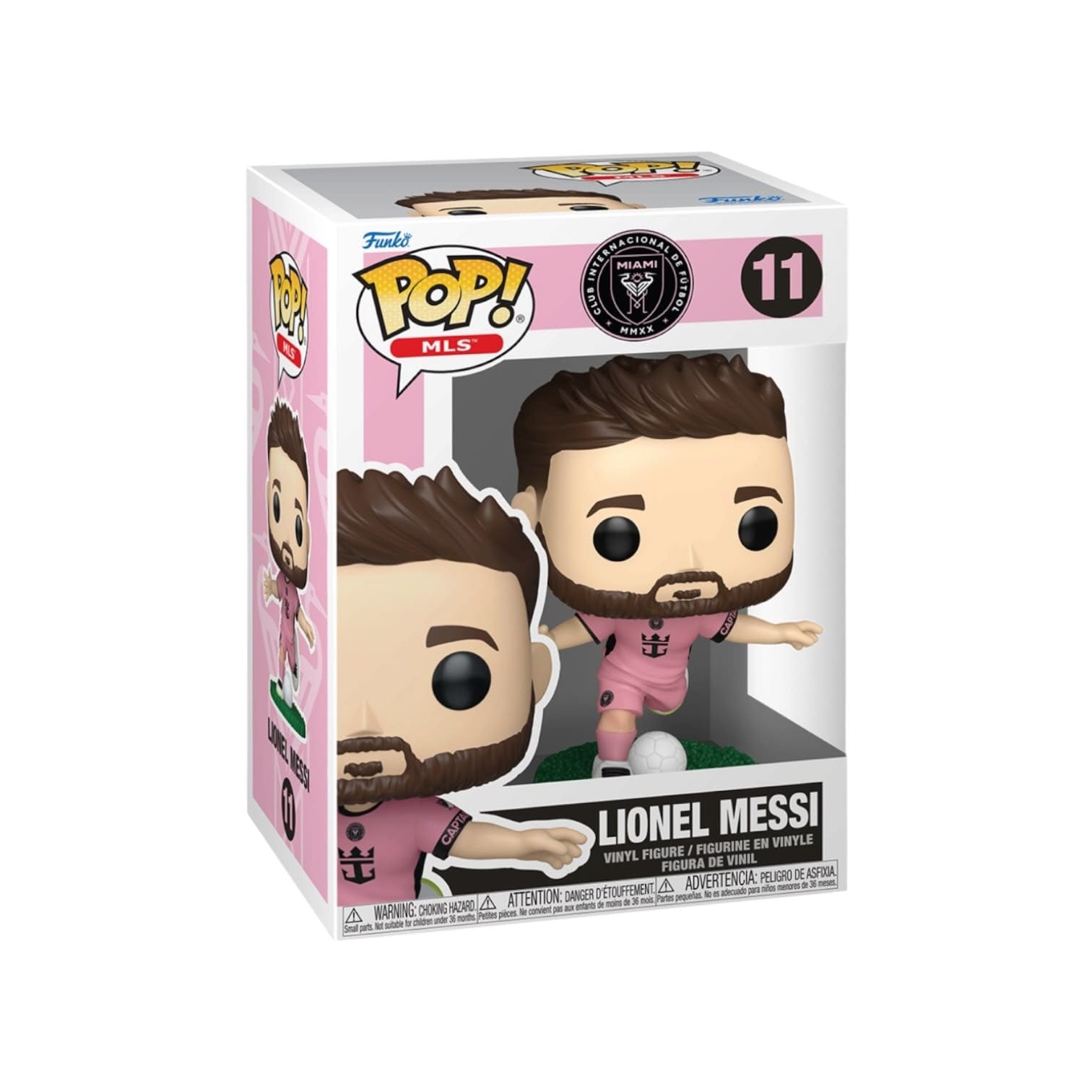 Lionel Messi (Pink Uniform) #11 Funko Pop - Inter Miami CF