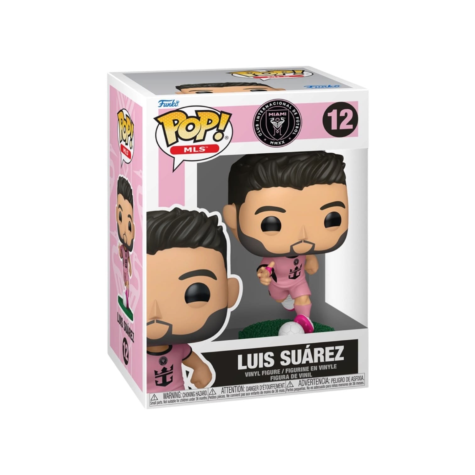 Funko Pop! Luis Suarez (Pink Uniform) #12 Funko Pop - Inter Miami CF