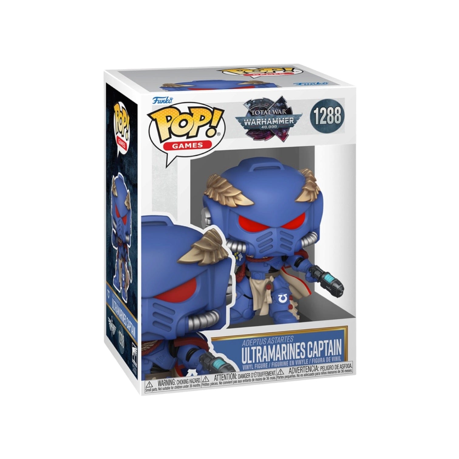 Funko Pop! Ultramarines Captain #1288 Funko Pop - Total War : Warhammer 40,000 - PREORDER
