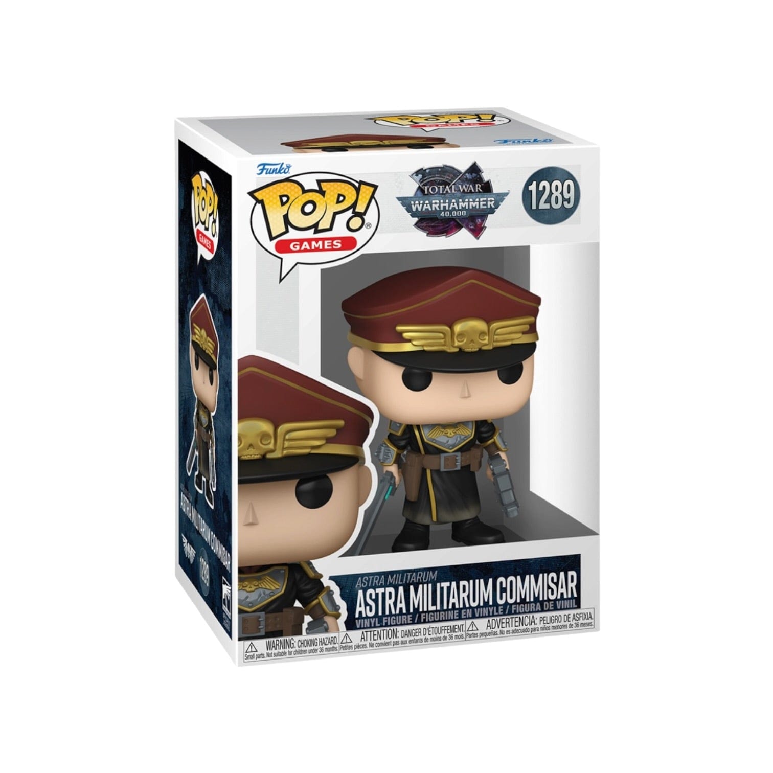 Funko Pop! Astra Militarum Commisar #1289 Funko Pop - Total War : Warhammer 40,000 - PREORDER