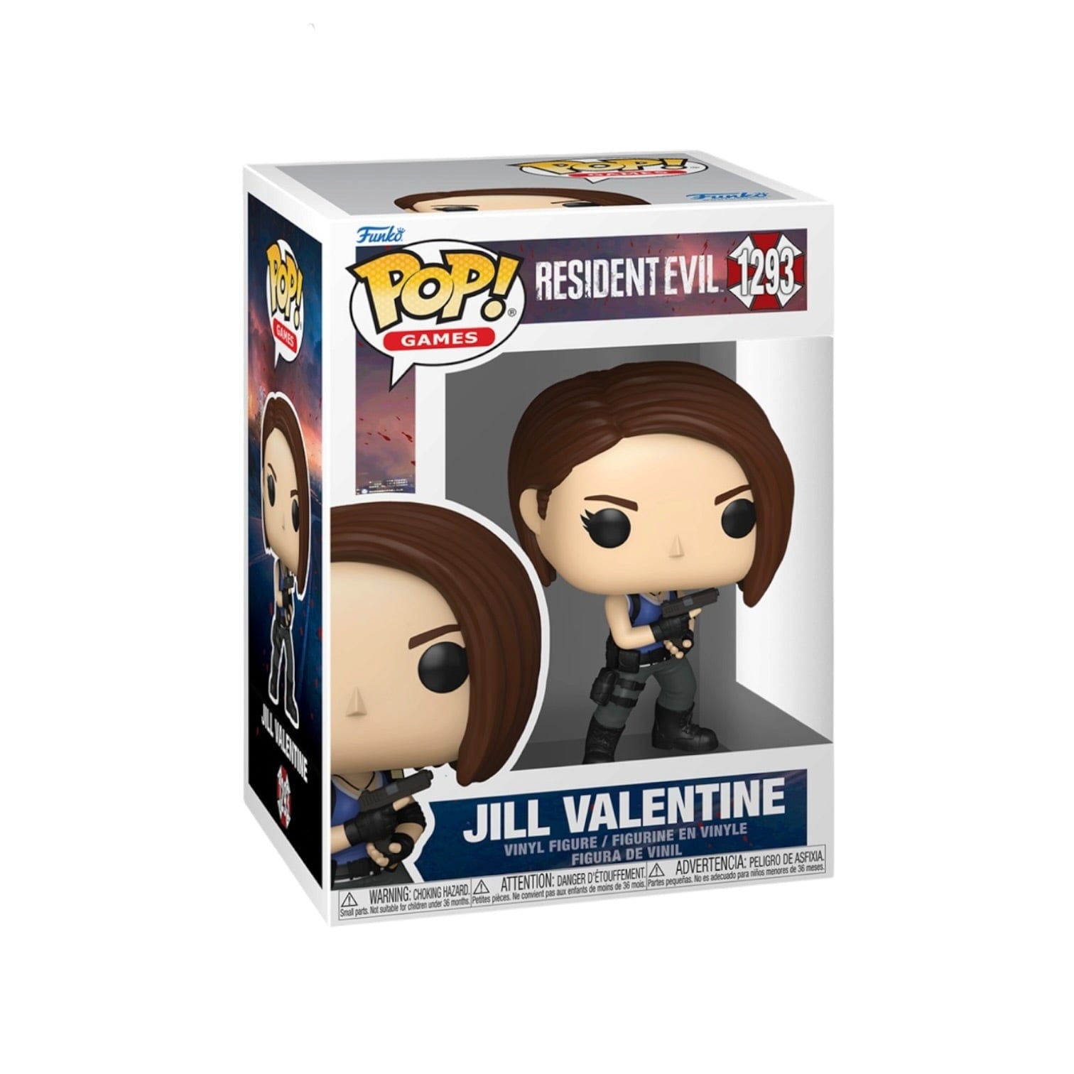 Resident Evil Jill Valentine #1293 Funko Pop - Resident Evil - PREORDER