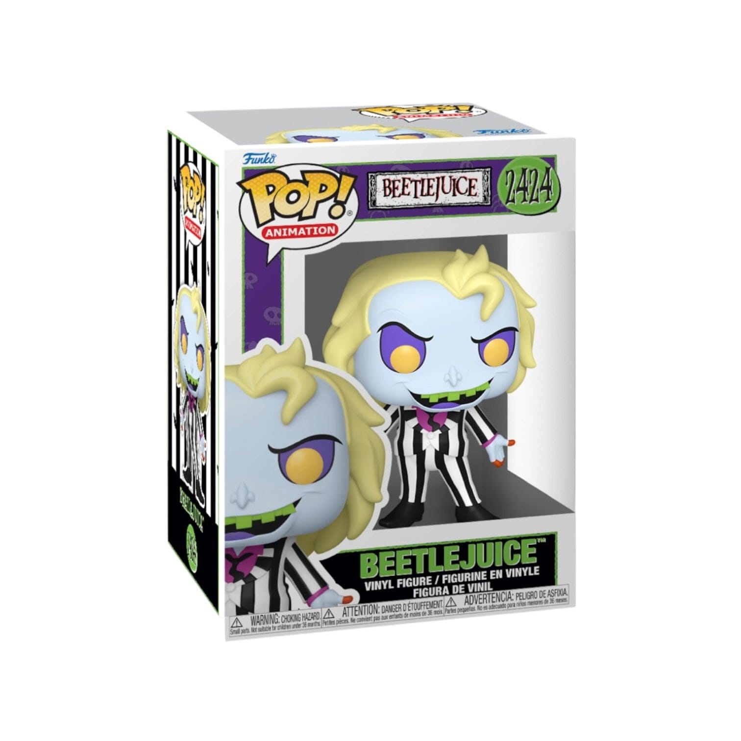 Funko Pop! Beetlejuice (TV Series) #2424 Funko Pop - Beetlejuice - PREORDER