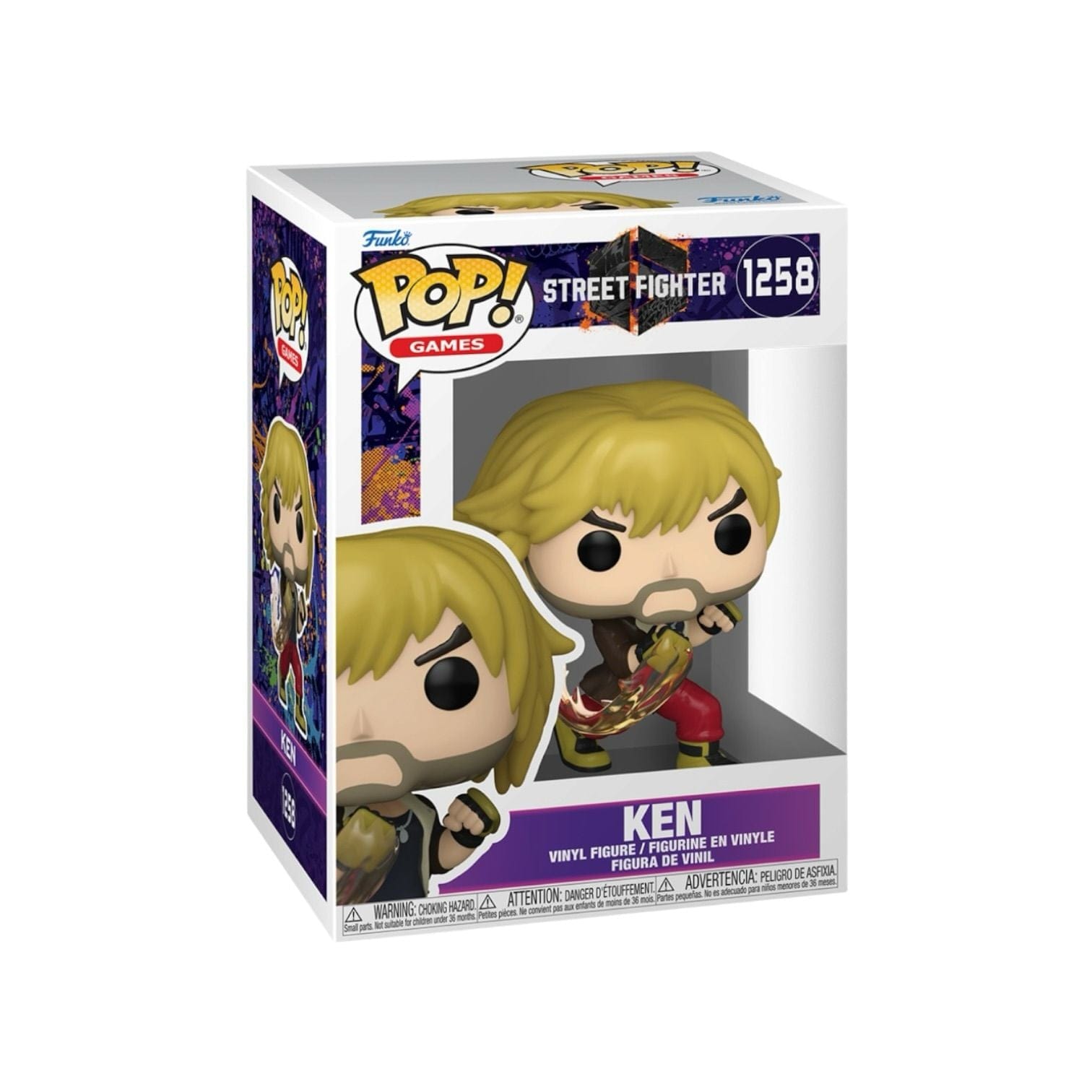 Funko Pop! Ken #1258 Funko Pop - Street Fighter - PREORDER