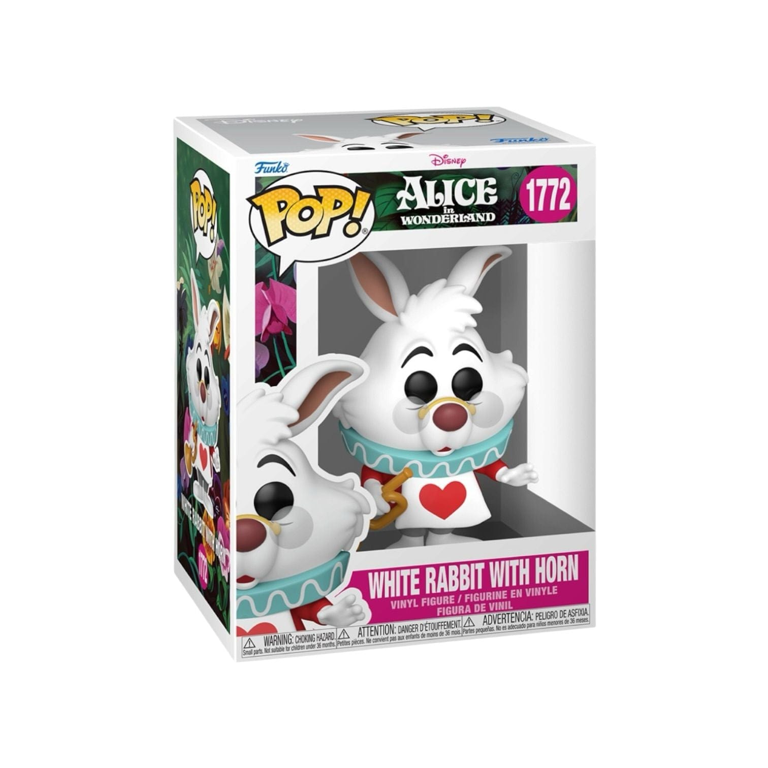 Funko Pop! White Rabbit with Horn #1772 Funko Pop - Alice in Wonderland - PREORDER