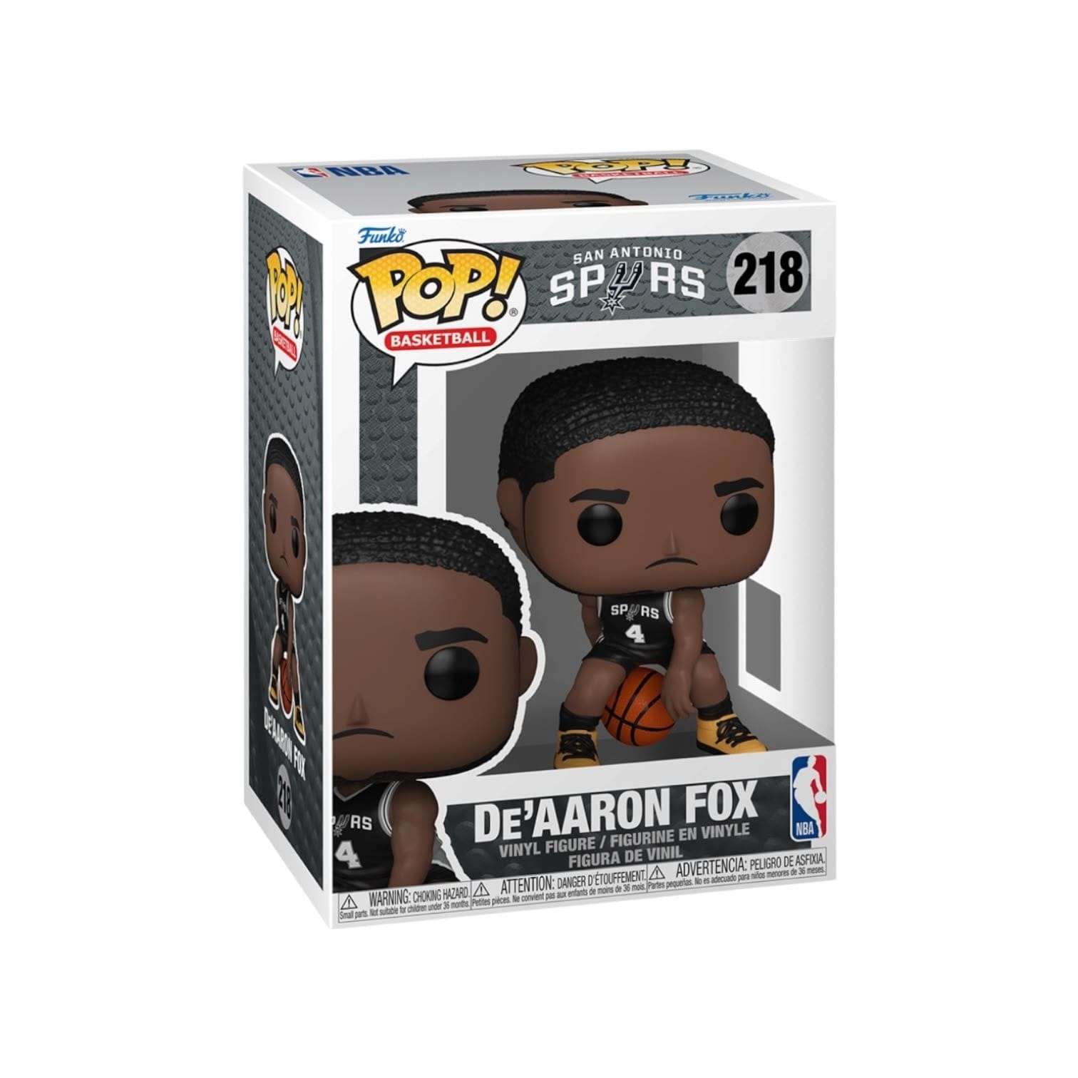 Funko Pop! De'Aaron Fox #218 Funko Pop - San Antonio Spurs