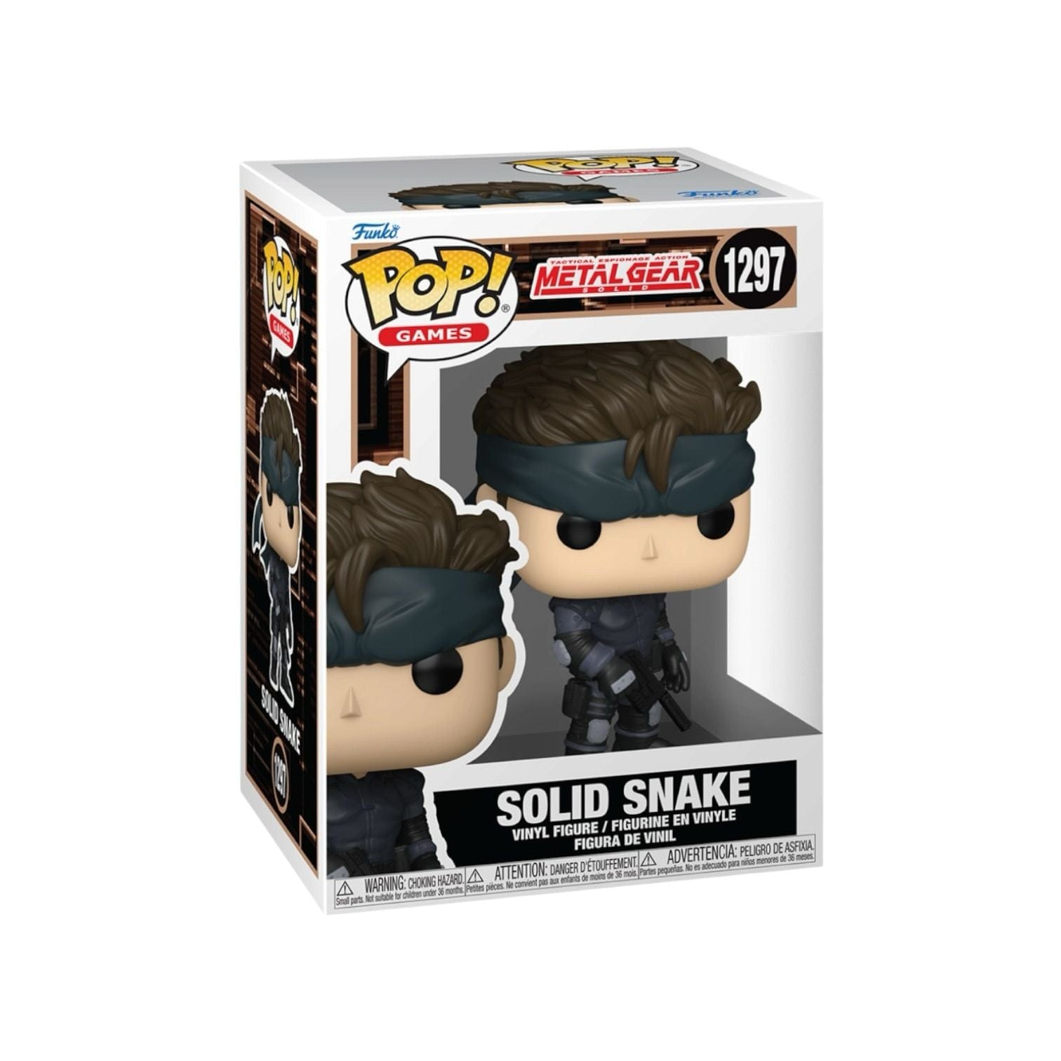 Funko Pop! Solid Snake #1297 Funko Pop - Metal Gear Solid - PREORDER