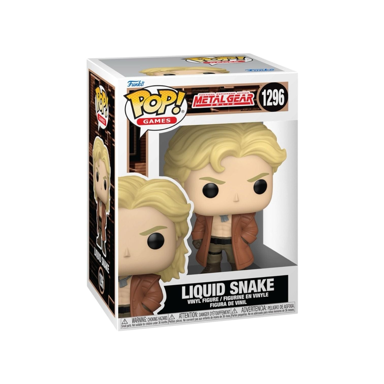 Funko Pop! Liquid Snake #1296 Funko Pop - Metal Gear Solid - PREORDER