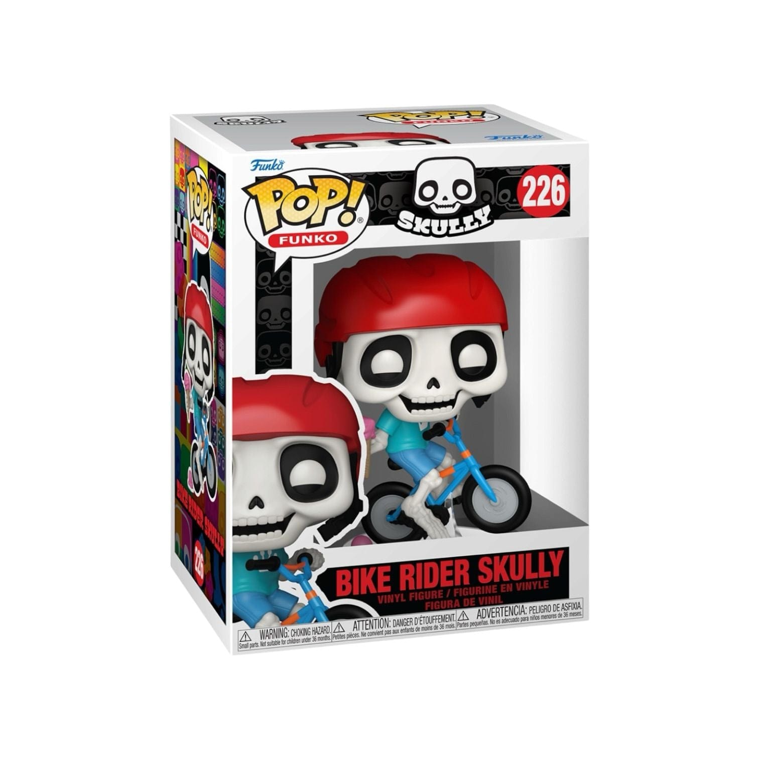 Funko Pop! Bike Rider Skully #226 Funko Pop - Skully - PREORDER